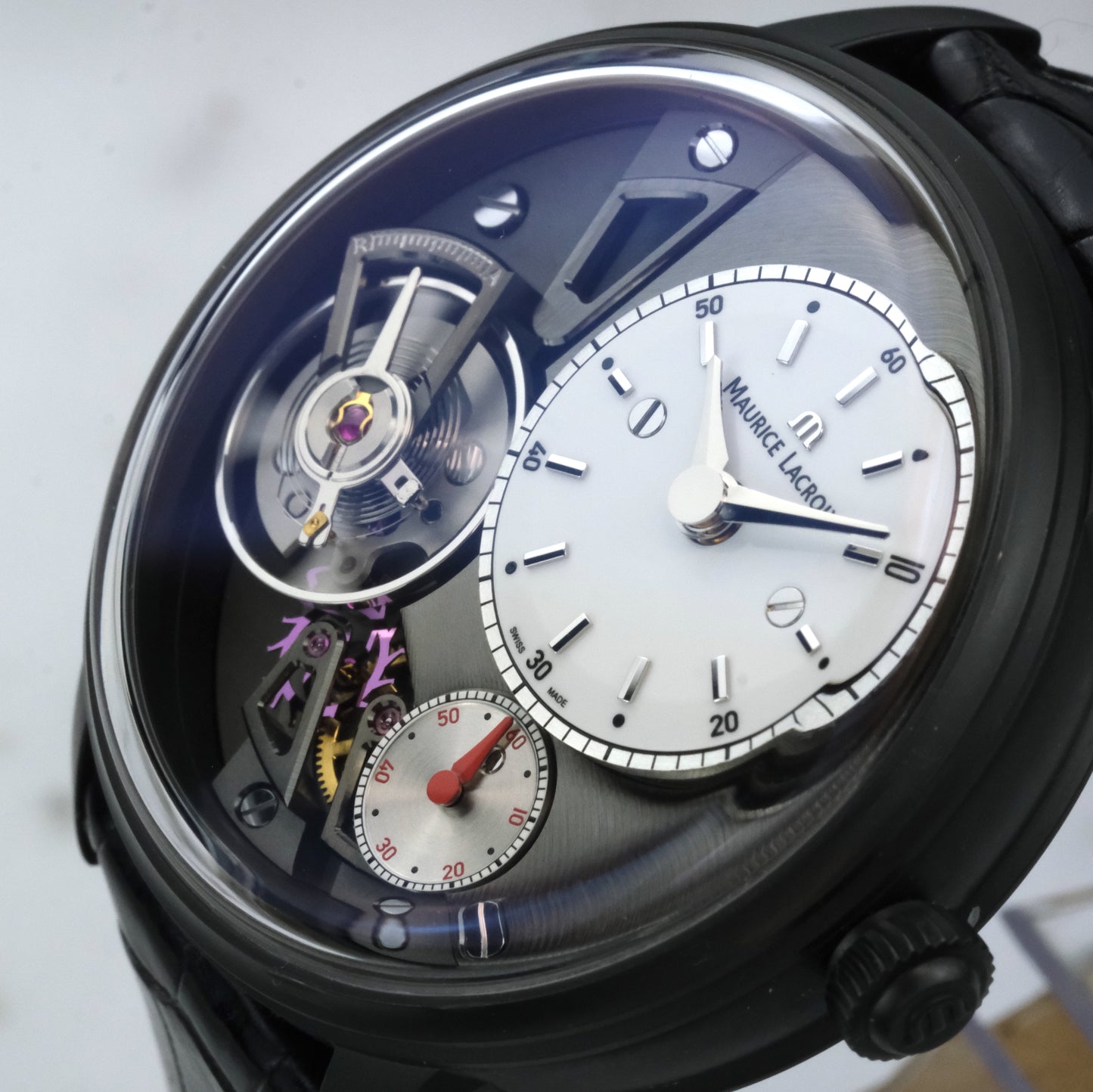 2010's Maurice Lacroix Masterpiece Gravity | MP6118-PVB01-130 | With Box