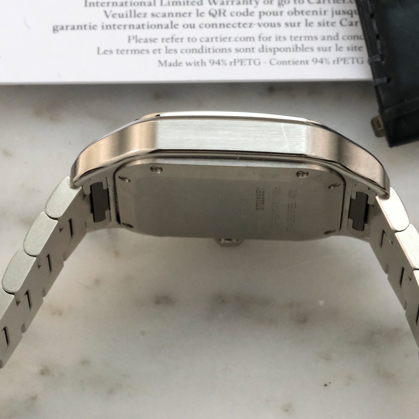 Cartier Santos Medium Blue Dial | WSSA0063 | Full Set