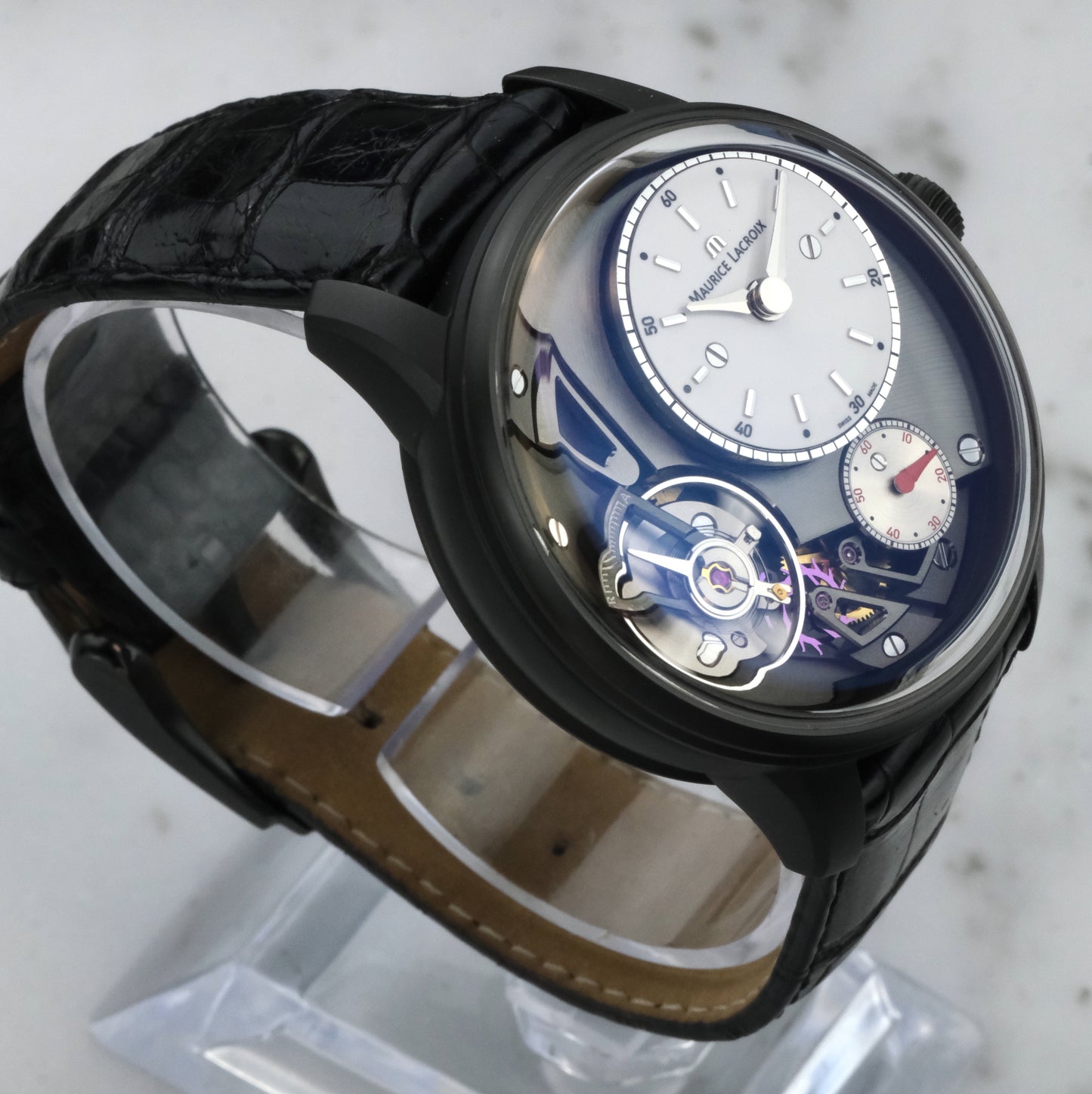 2010's Maurice Lacroix Masterpiece Gravity | MP6118-PVB01-130 | With Box