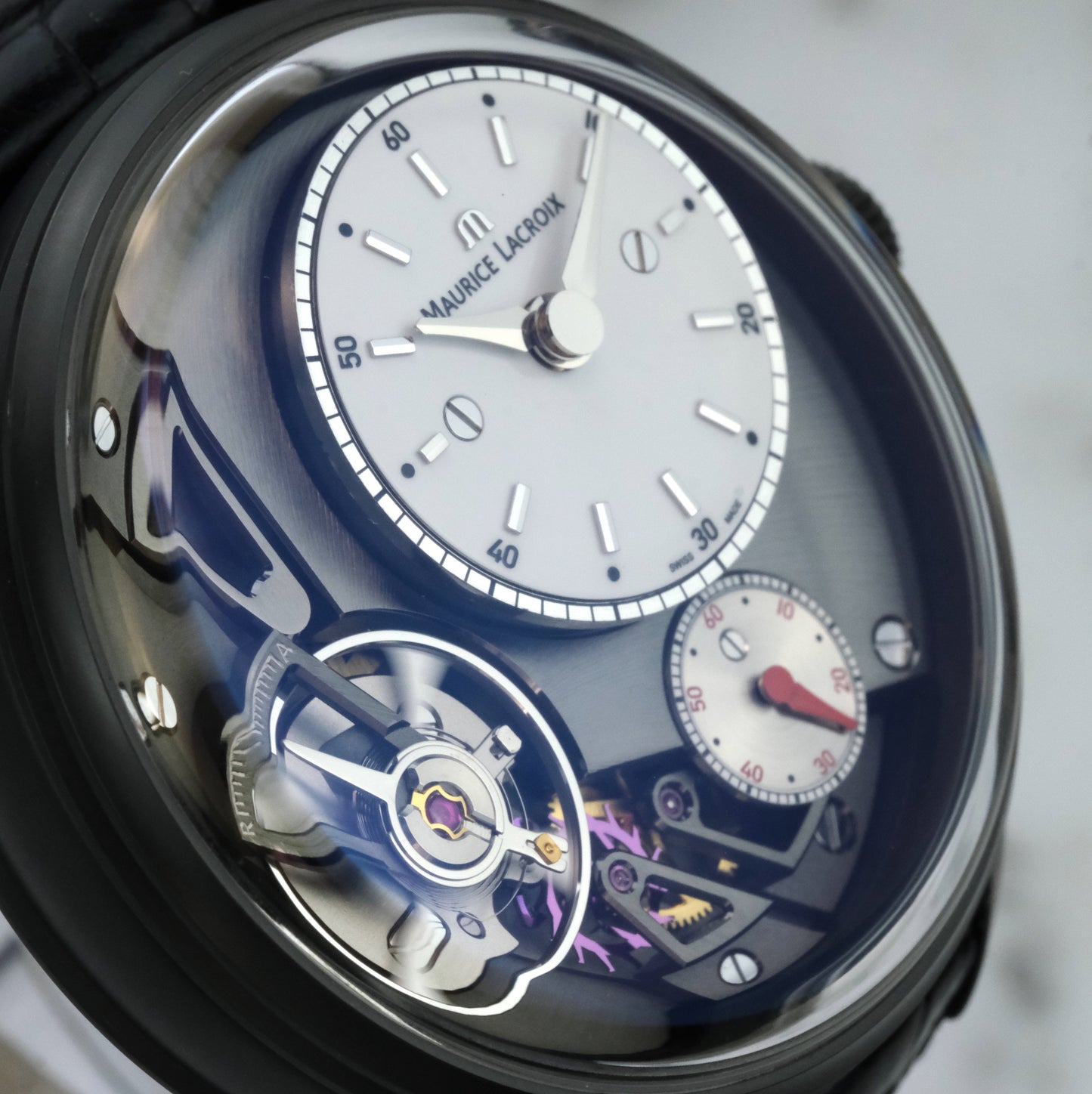 2010's Maurice Lacroix Masterpiece Gravity | MP6118-PVB01-130 | With Box