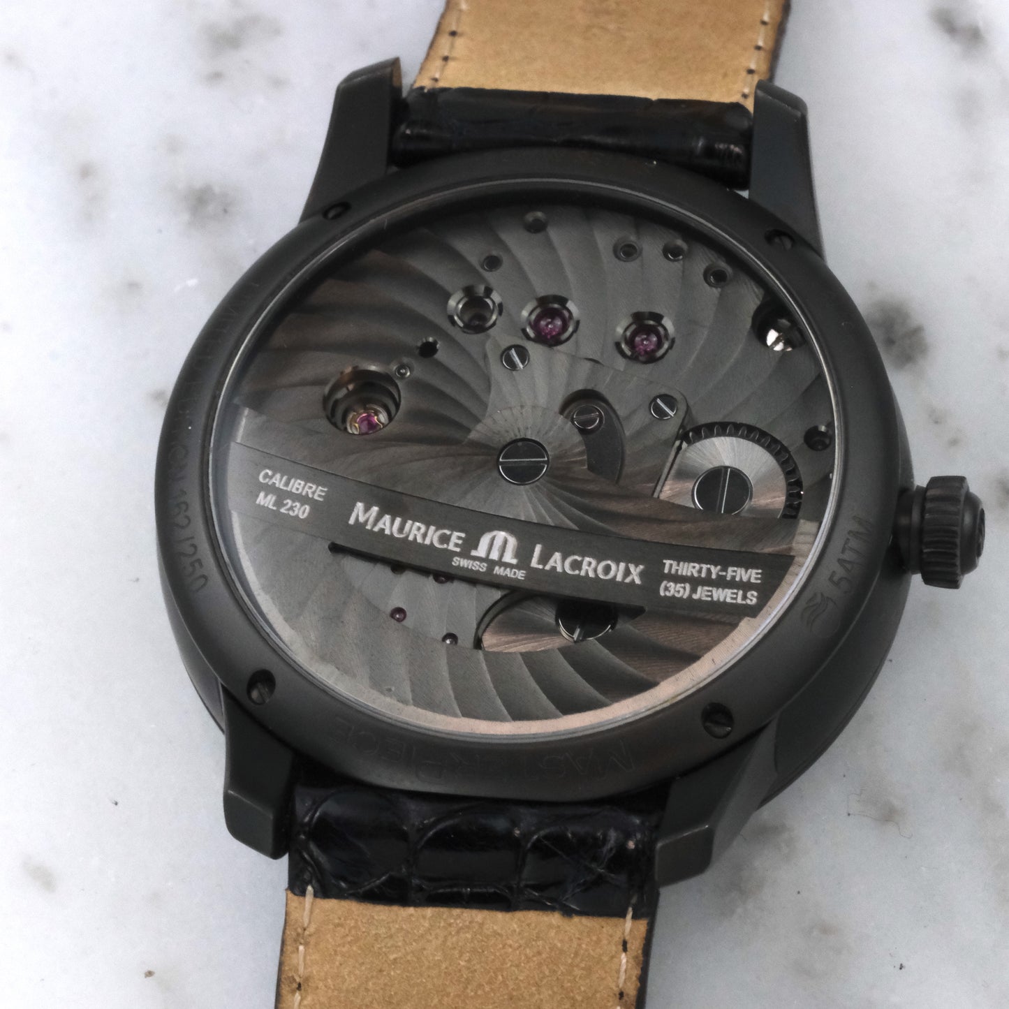 2010's Maurice Lacroix Masterpiece Gravity | MP6118-PVB01-130 | With Box