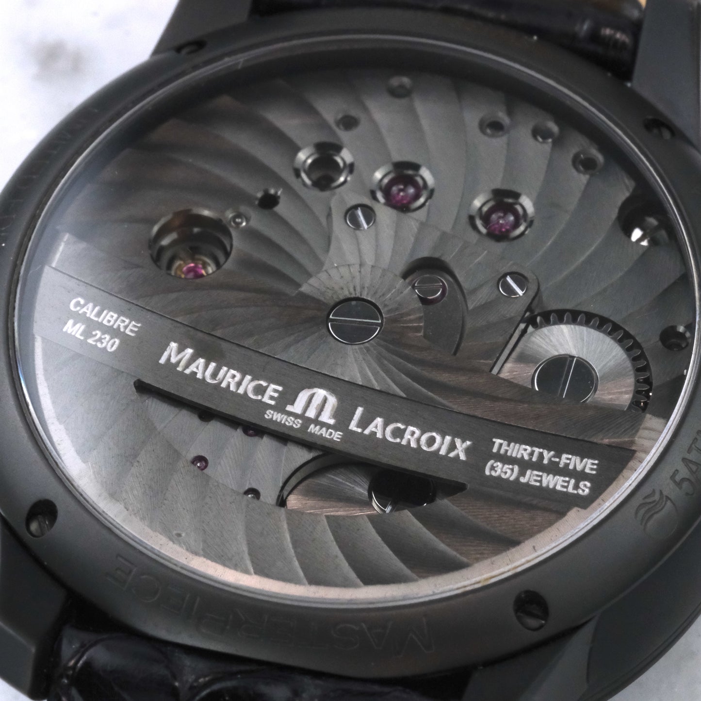 2010's Maurice Lacroix Masterpiece Gravity | MP6118-PVB01-130 | With Box