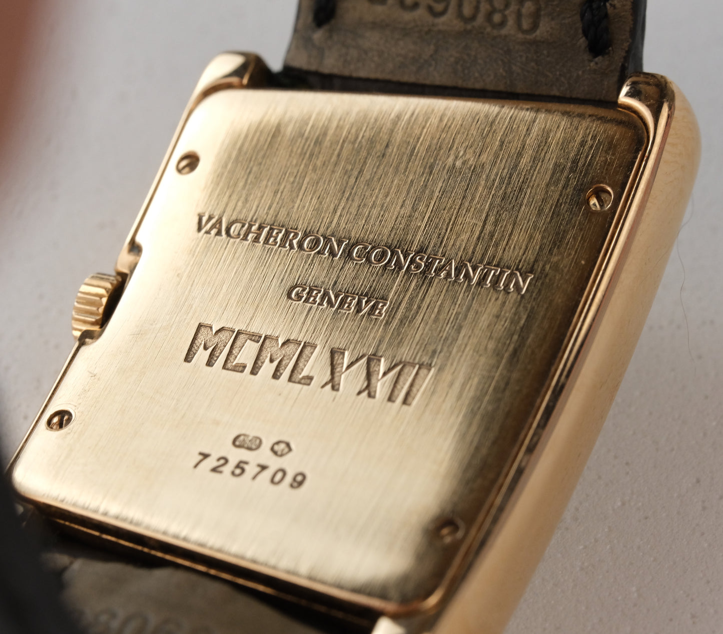 Vacheron Constantin 1972 MCMLXXII Asymmetric 18k Rose Gold, ref 37010