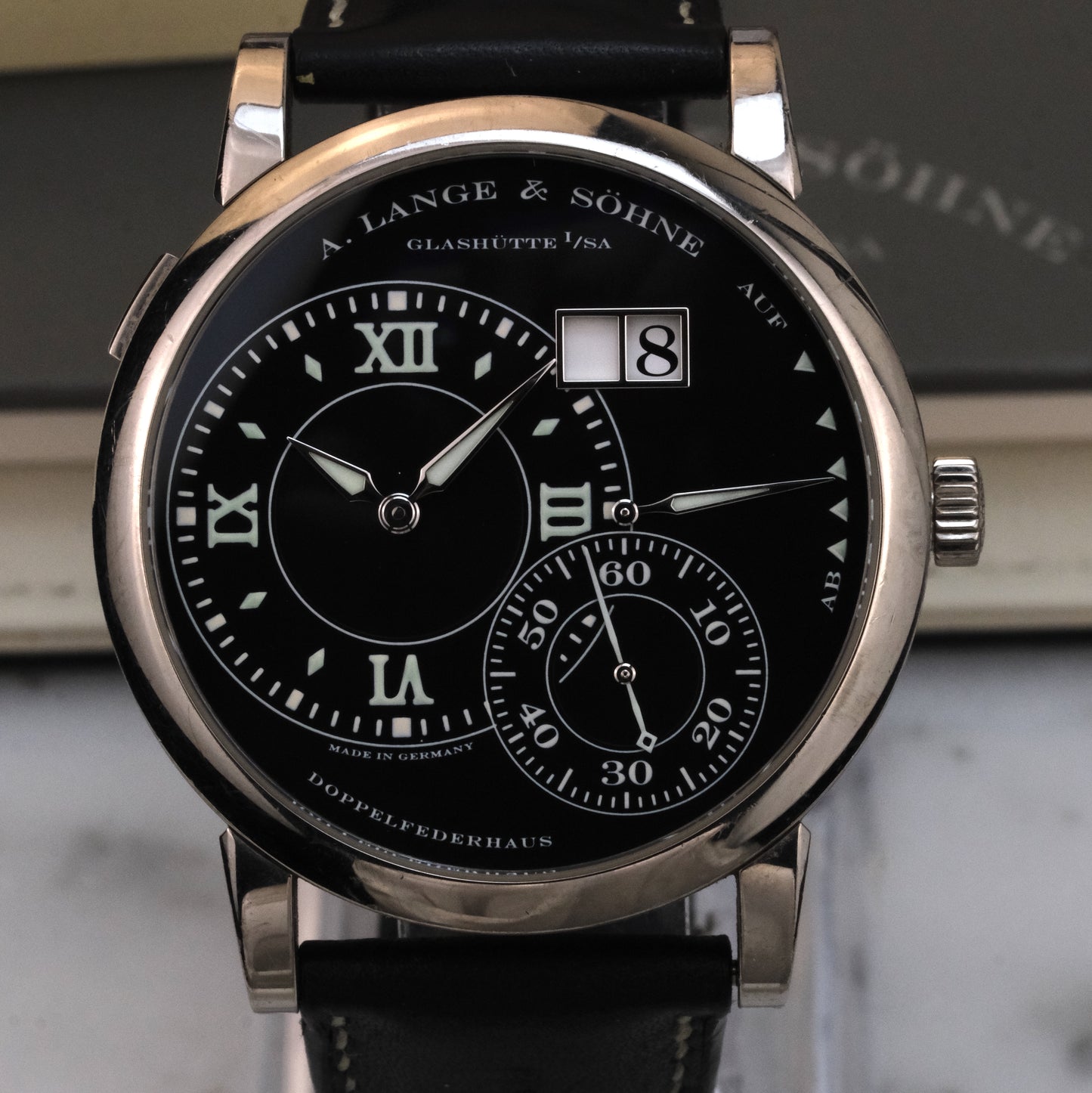 2004 A. Lange & Sohne Grand Lange 1 "Luminous" 115.029, Full Set