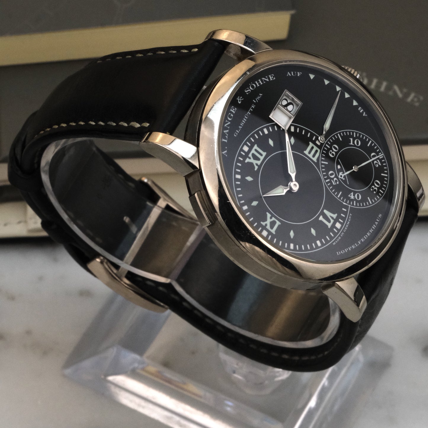 2004 A. Lange & Sohne Grand Lange 1 "Luminous" 115.029, Full Set