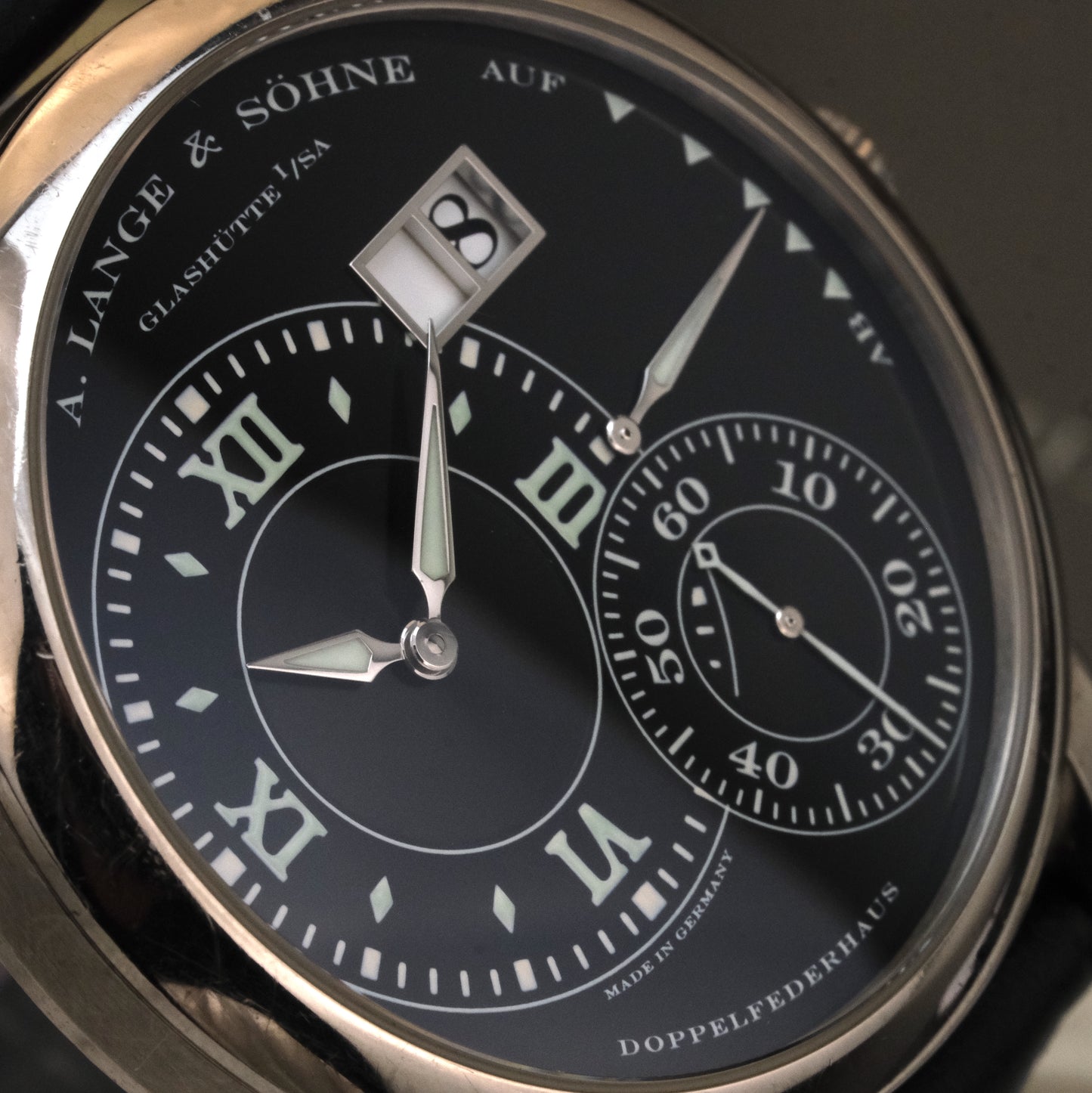 2004 A. Lange & Sohne Grand Lange 1 "Luminous" 115.029, Full Set