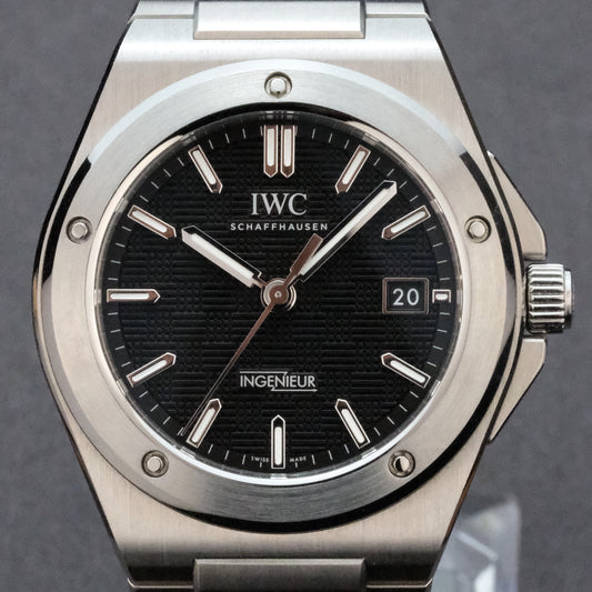 IWC Ingenieur Black Dial IW328901, Full Set