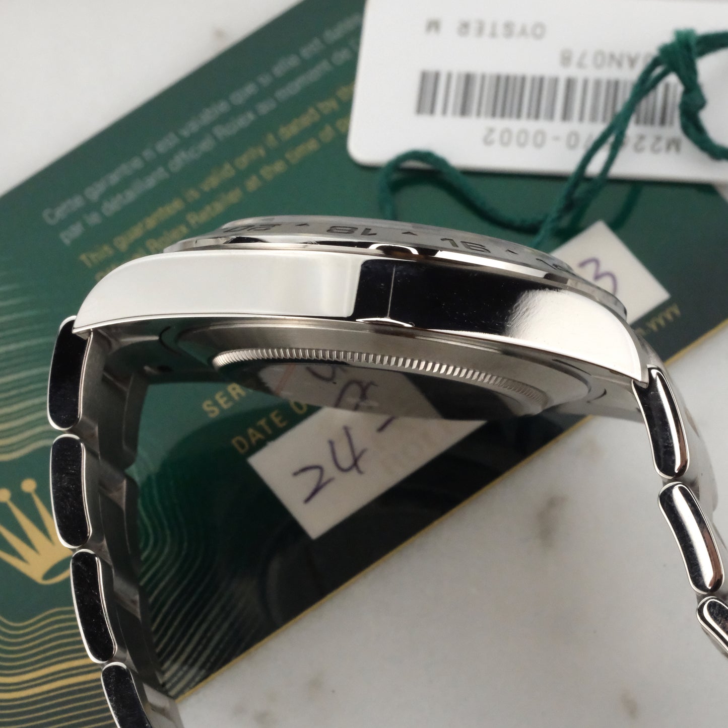 2023 Rolex Explorer II Black Dial | 226570 | Card + Tag