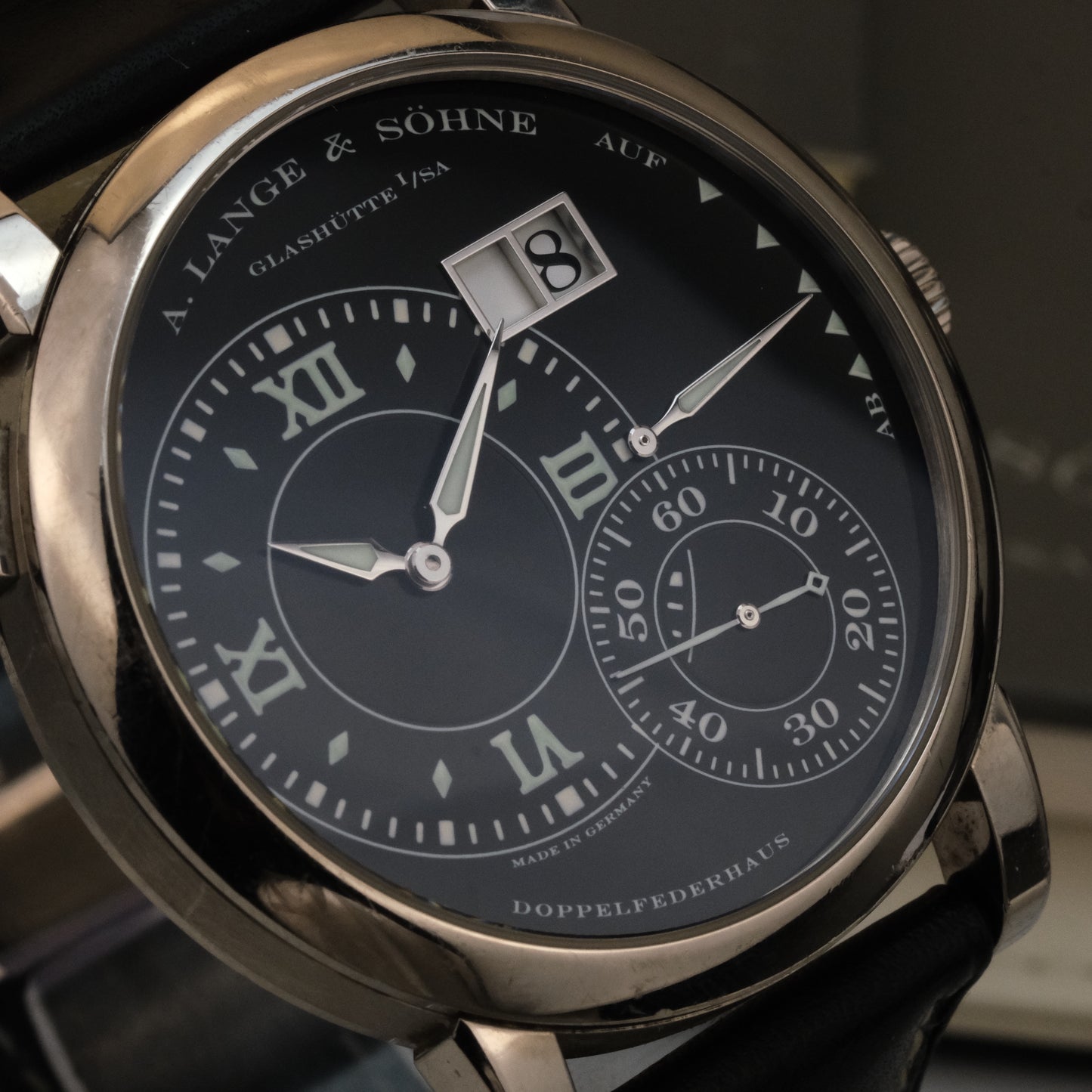 2004 A. Lange & Sohne Grand Lange 1 "Luminous" 115.029, Full Set