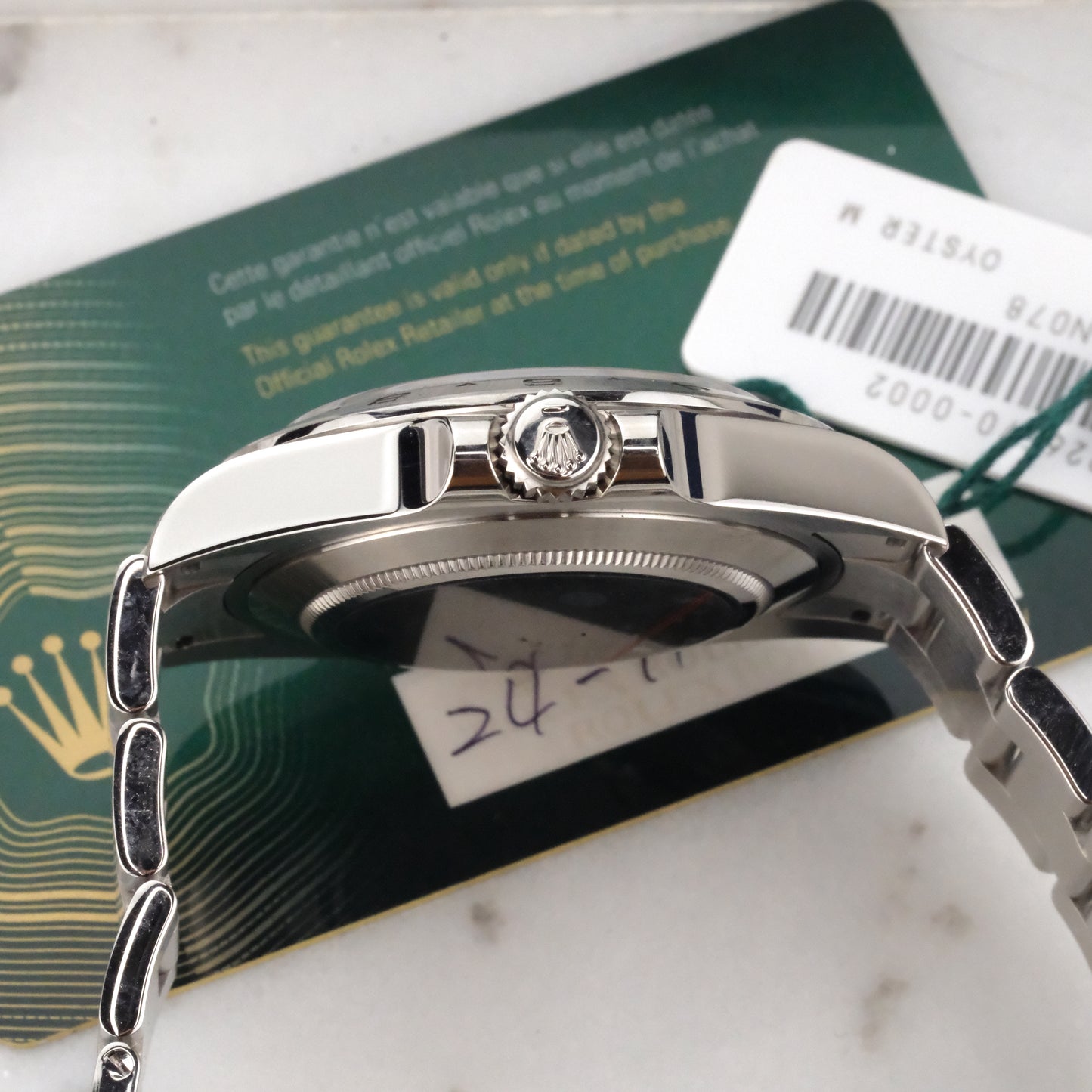 2023 Rolex Explorer II Black Dial | 226570 | Card + Tag