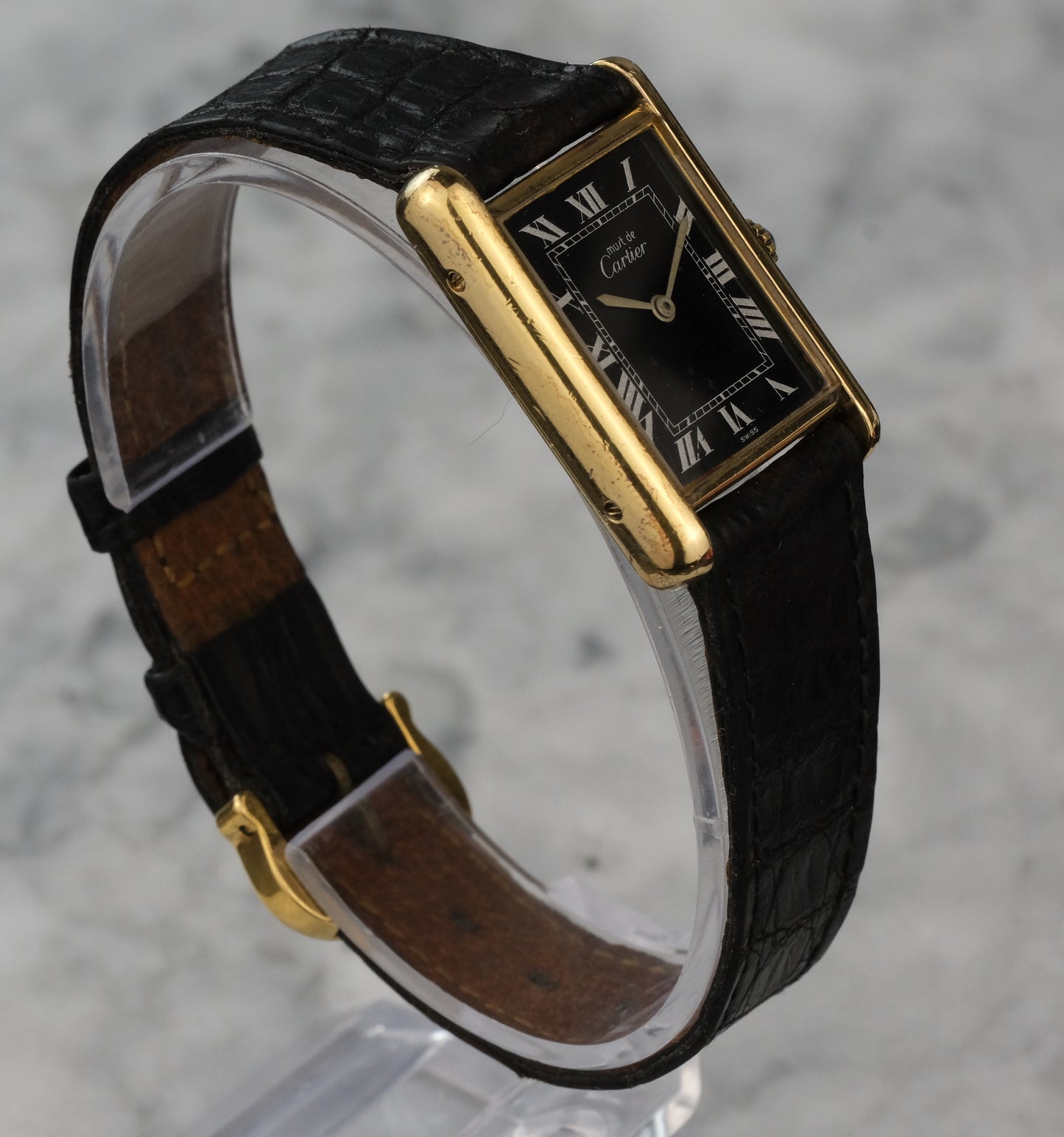 Vintage Cartier Tank Must Tuxedo Dial