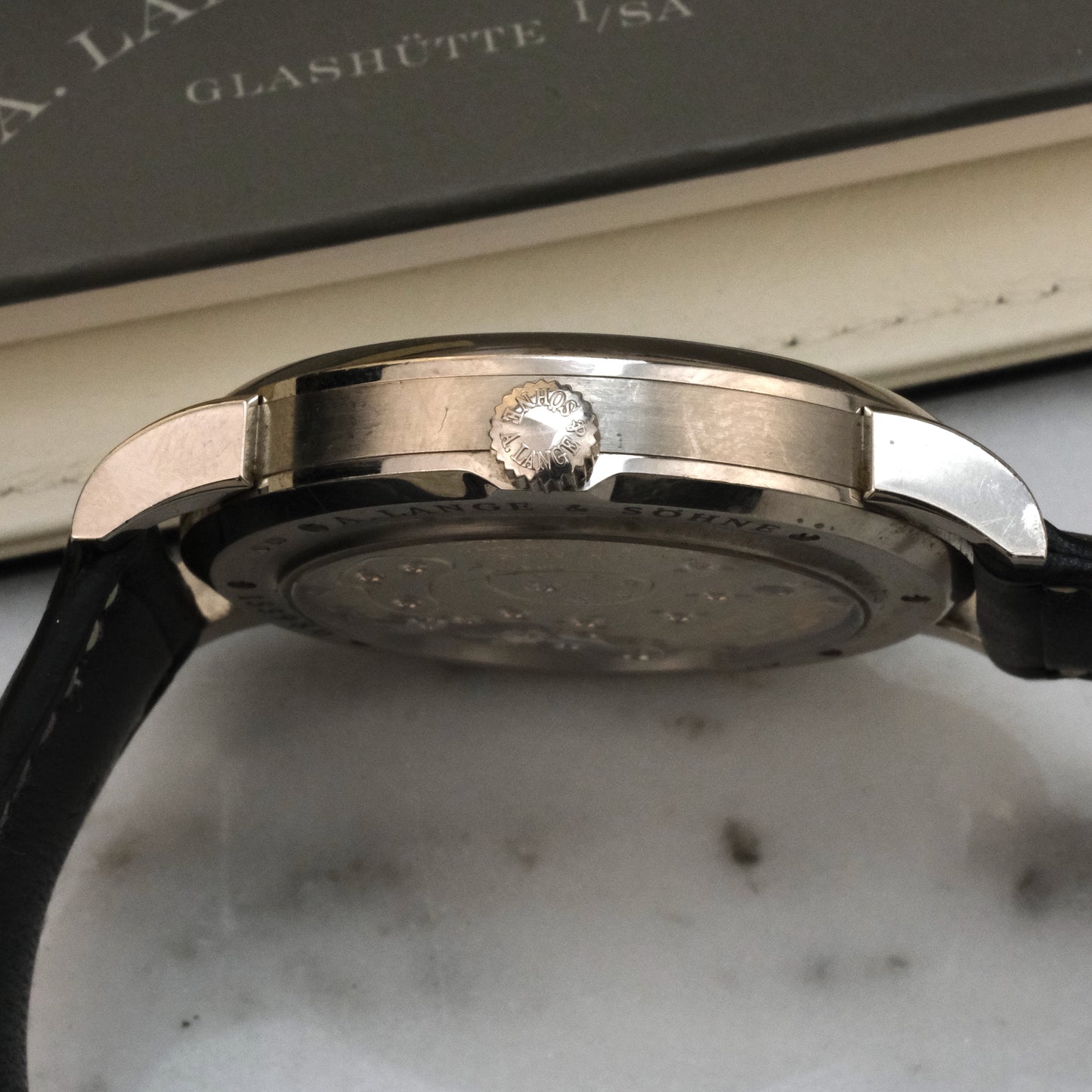 2004 A. Lange & Sohne Grand Lange 1 "Luminous" 115.029, Full Set