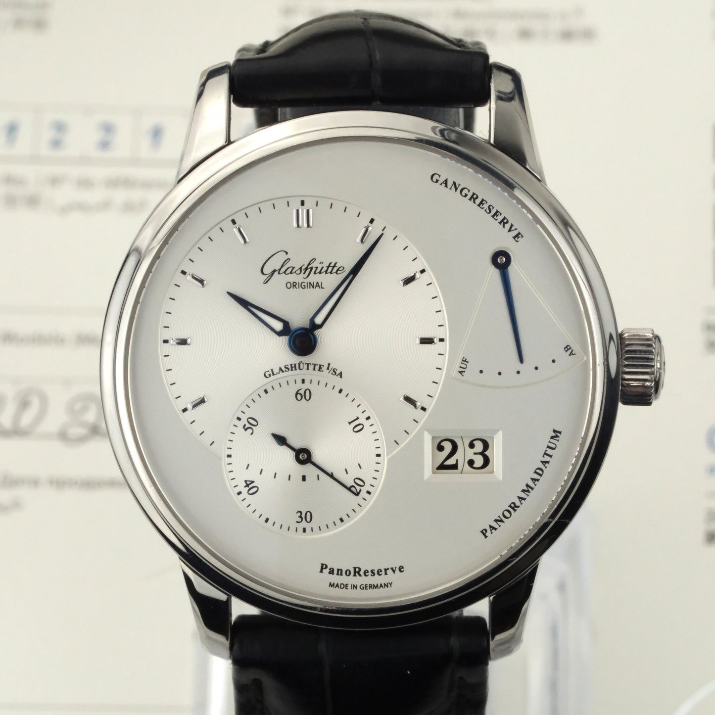 2021 Glashütte Original PanoReserve | 65-01-22-12-04 | Full Set