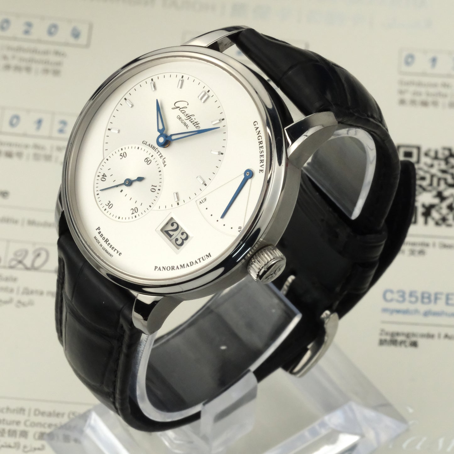 2021 Glashütte Original PanoReserve | 65-01-22-12-04 | Full Set