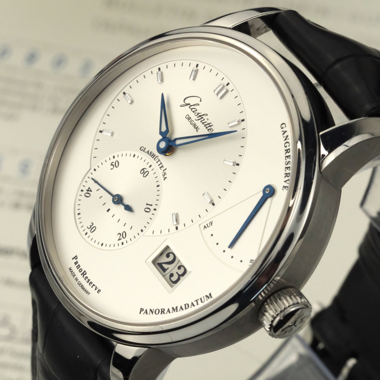 2021 Glashütte Original PanoReserve | 65-01-22-12-04 | Full Set