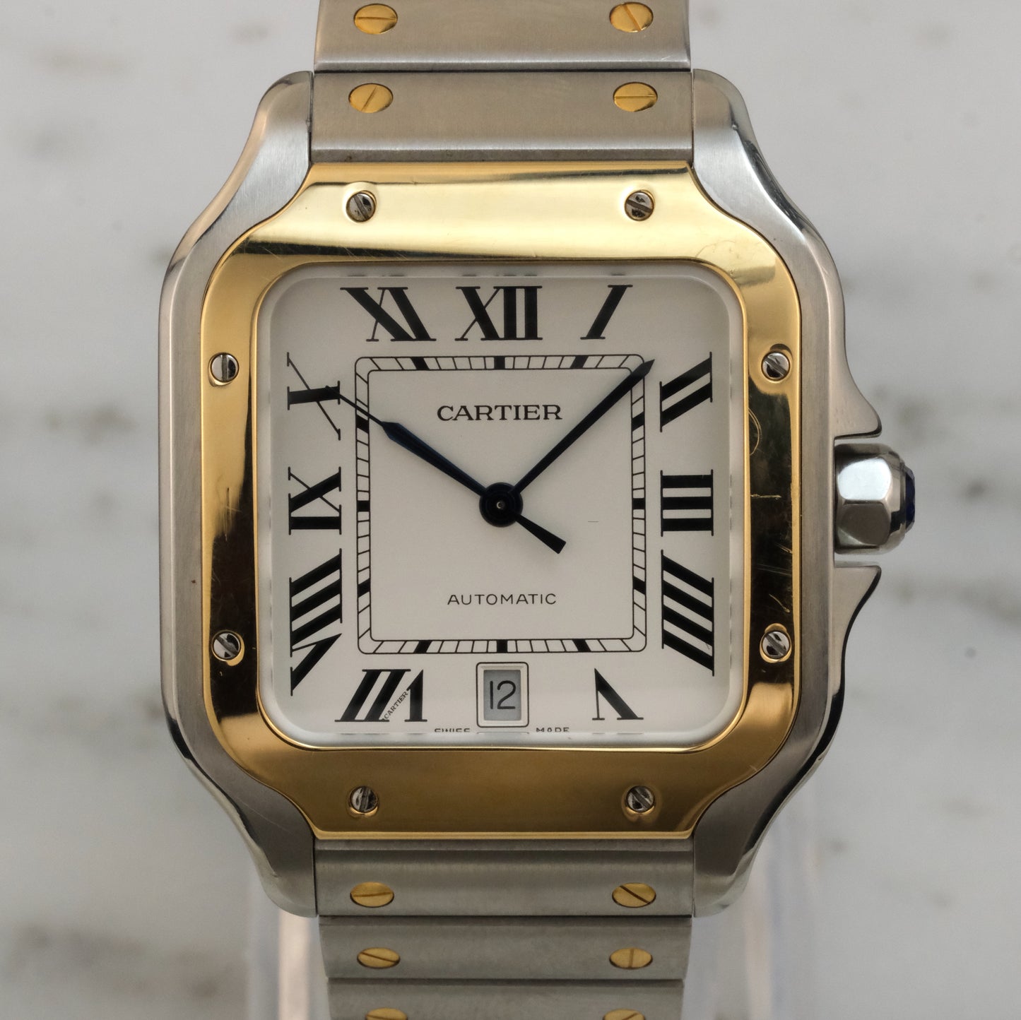 Cartier Santos Two Tone Large | W2SA0009