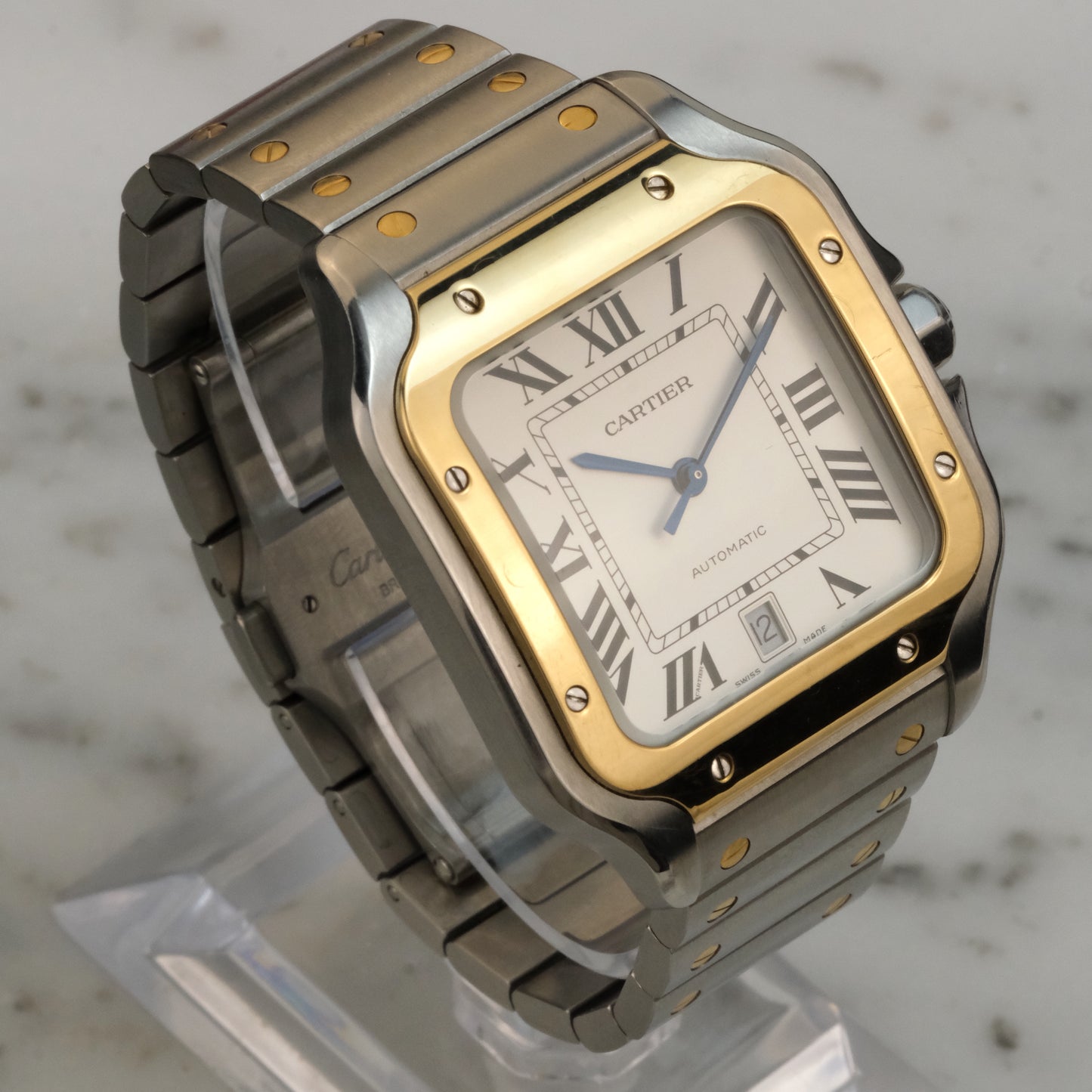 Cartier Santos Two Tone Large | W2SA0009
