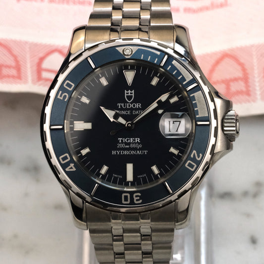 2001 Tudor Prince Hydronaut 89190P, with papers