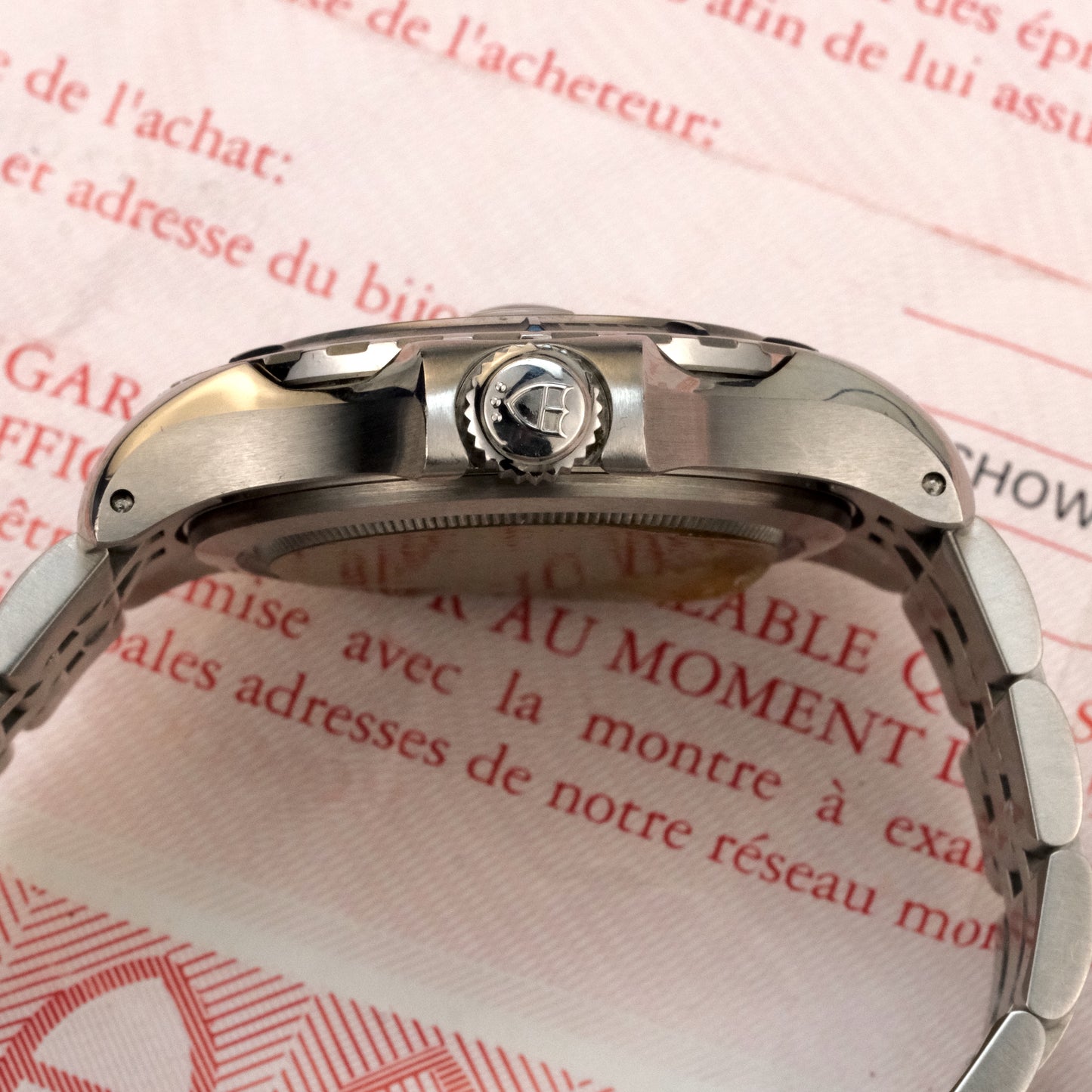 2001 Tudor Prince Hydronaut 89190P, with papers