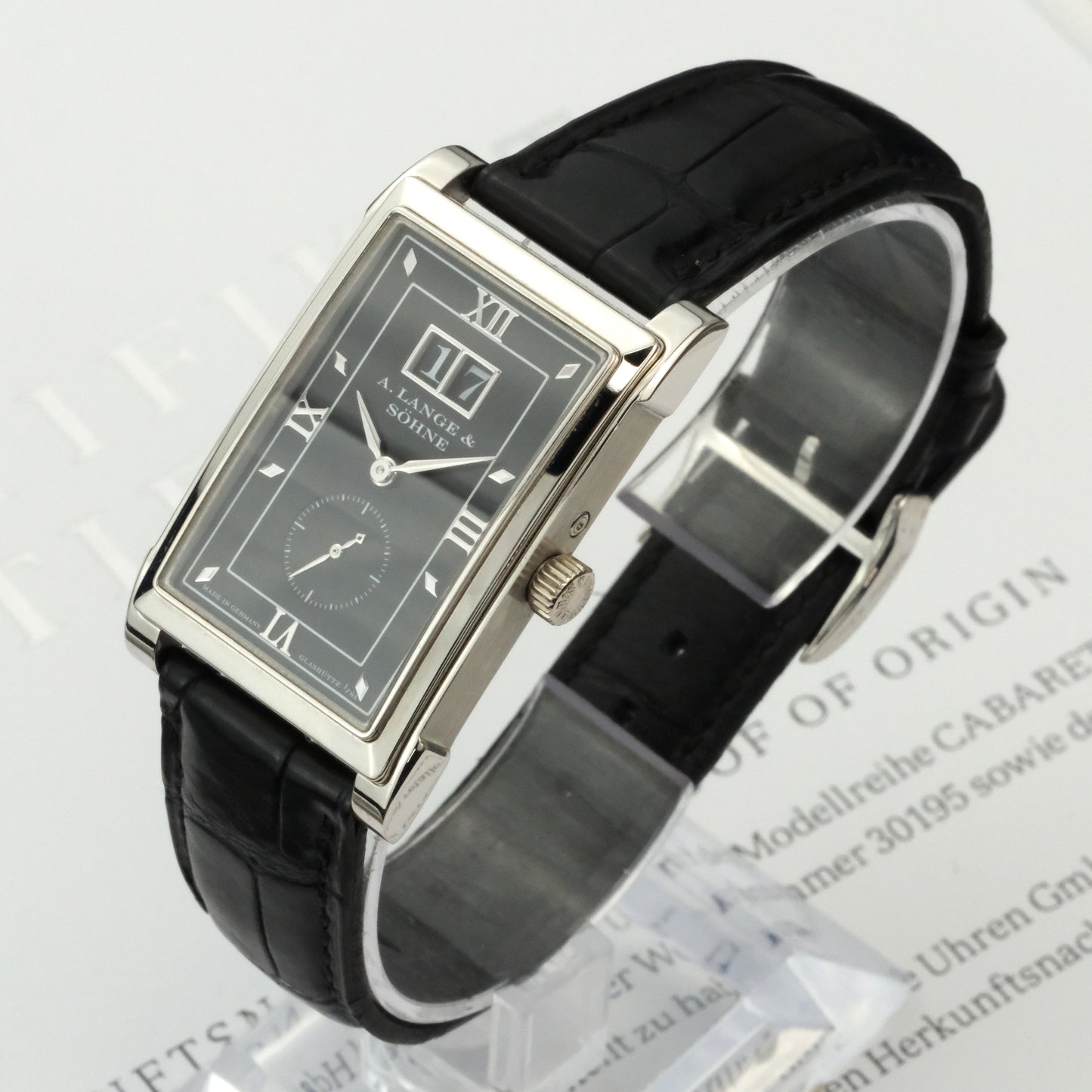 2000's A. Lange & Sohne Cabaret | 107.035 | Box, Certificate, Serviced by ALS