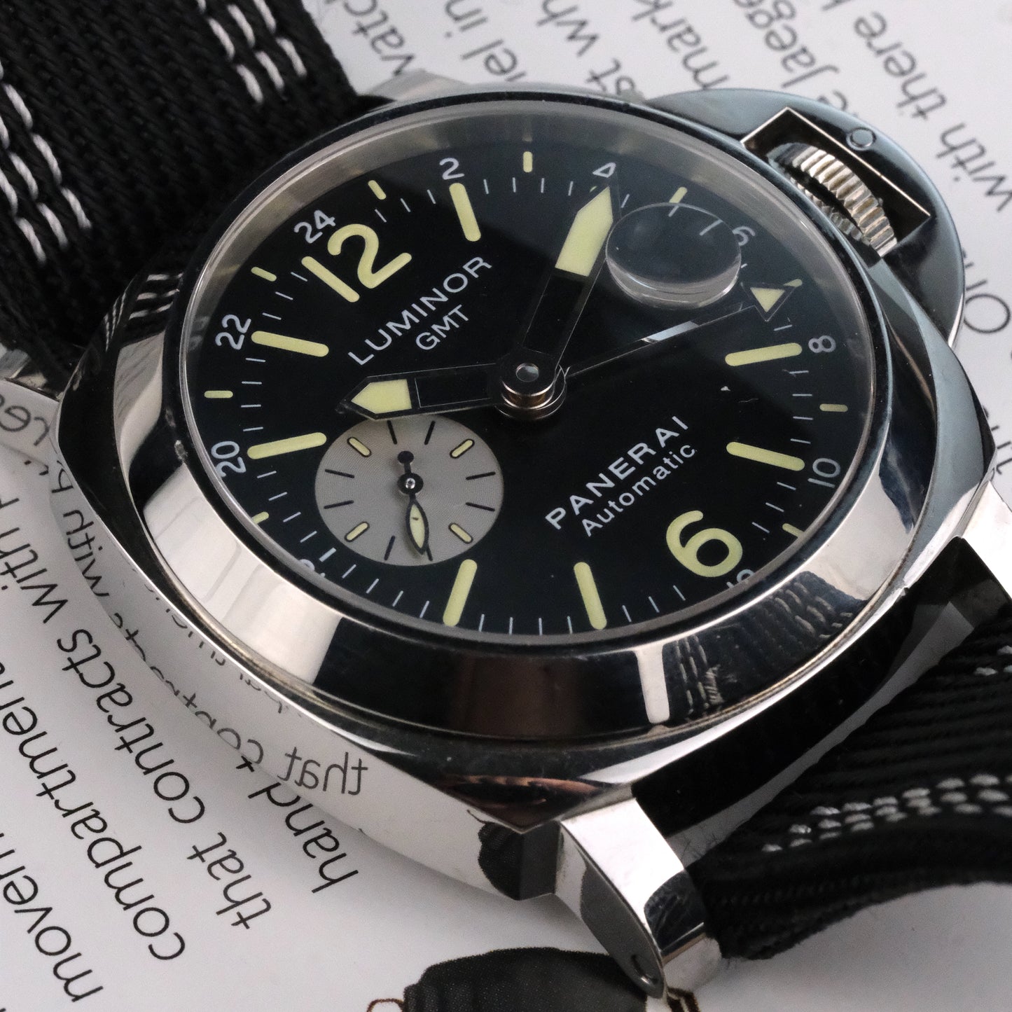 2018 Panerai Luminor GMT PAM00088