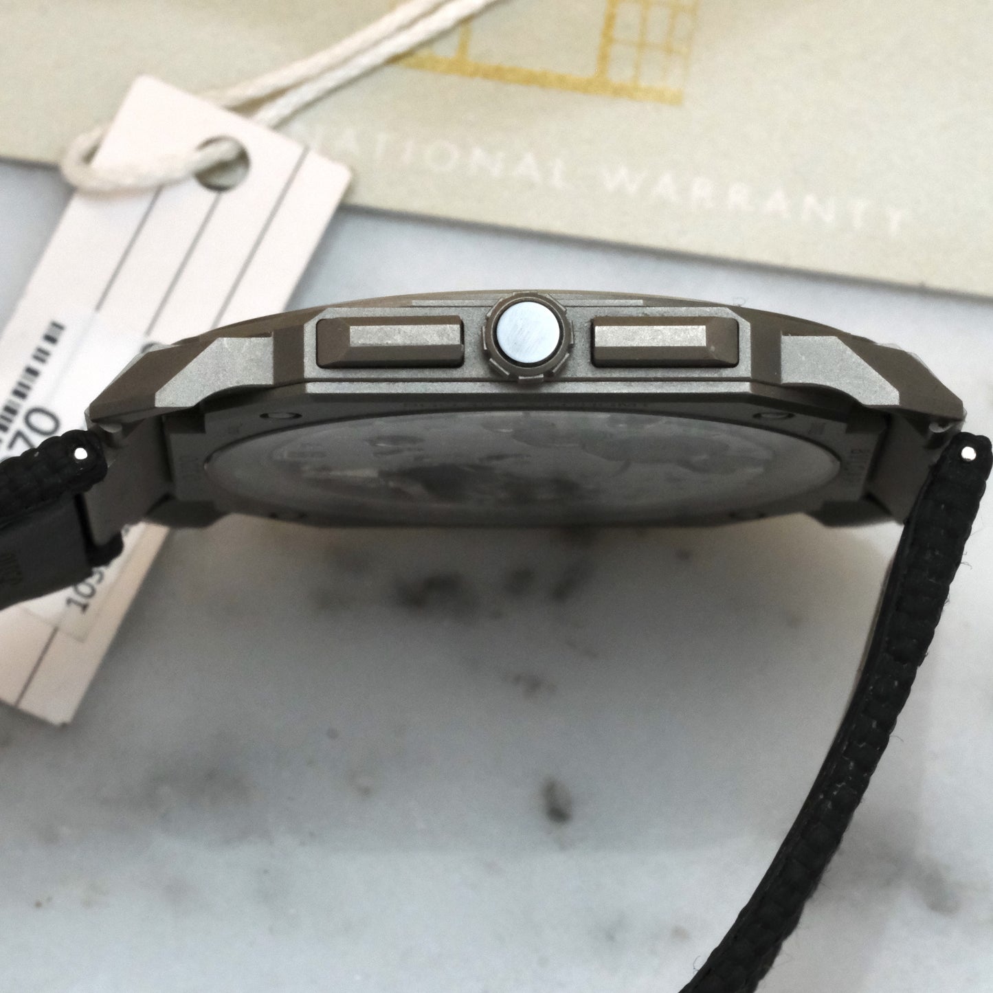 2022 Bulgari Octo Finissimo Chronograph GMT 103371 Full Kit