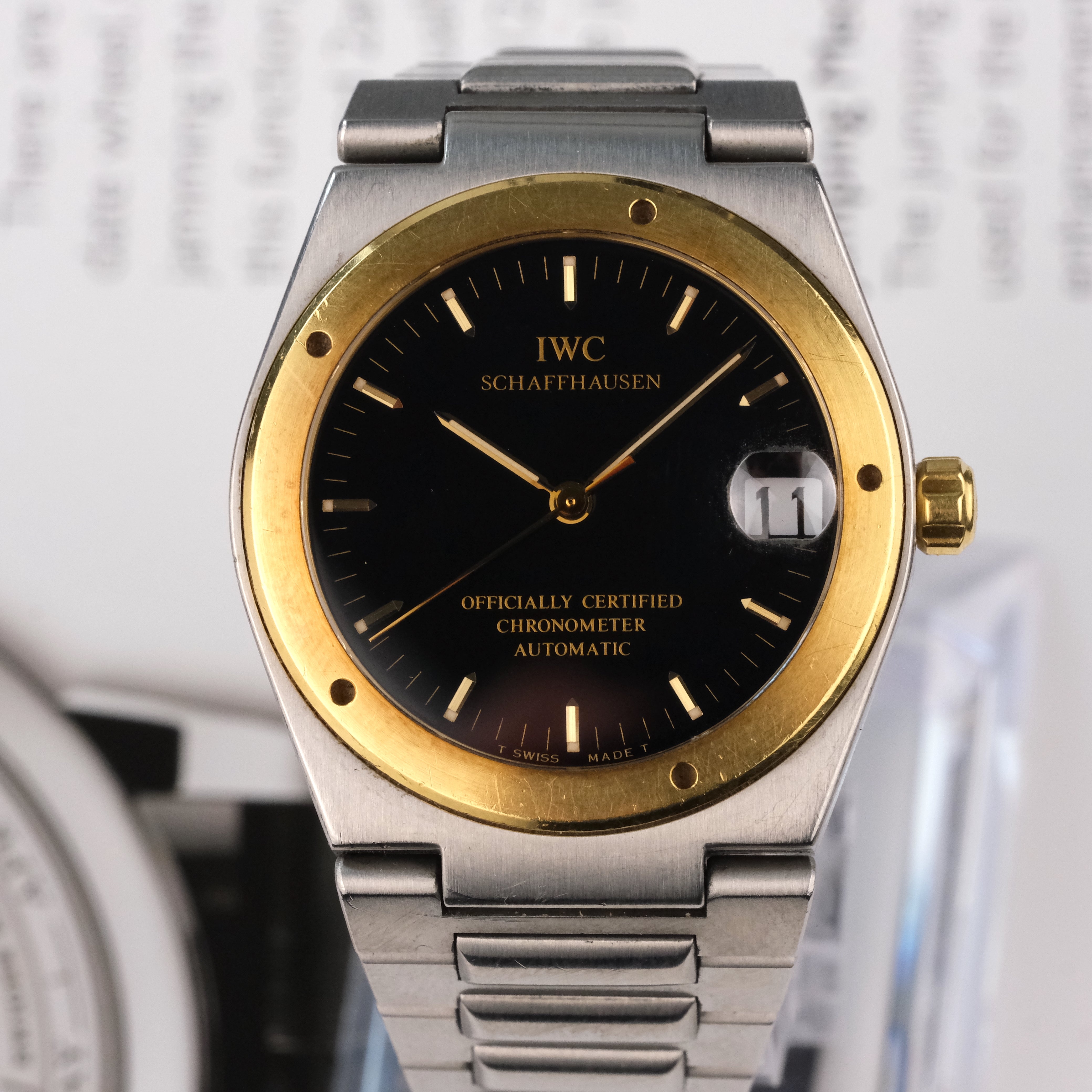 1994 IWC Ingenieur Ref 3521 Full Set Bernstein Watch Co