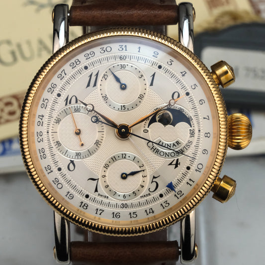 Chronoswiss Lunar Chronograph CH7522R, Full Set, Open date