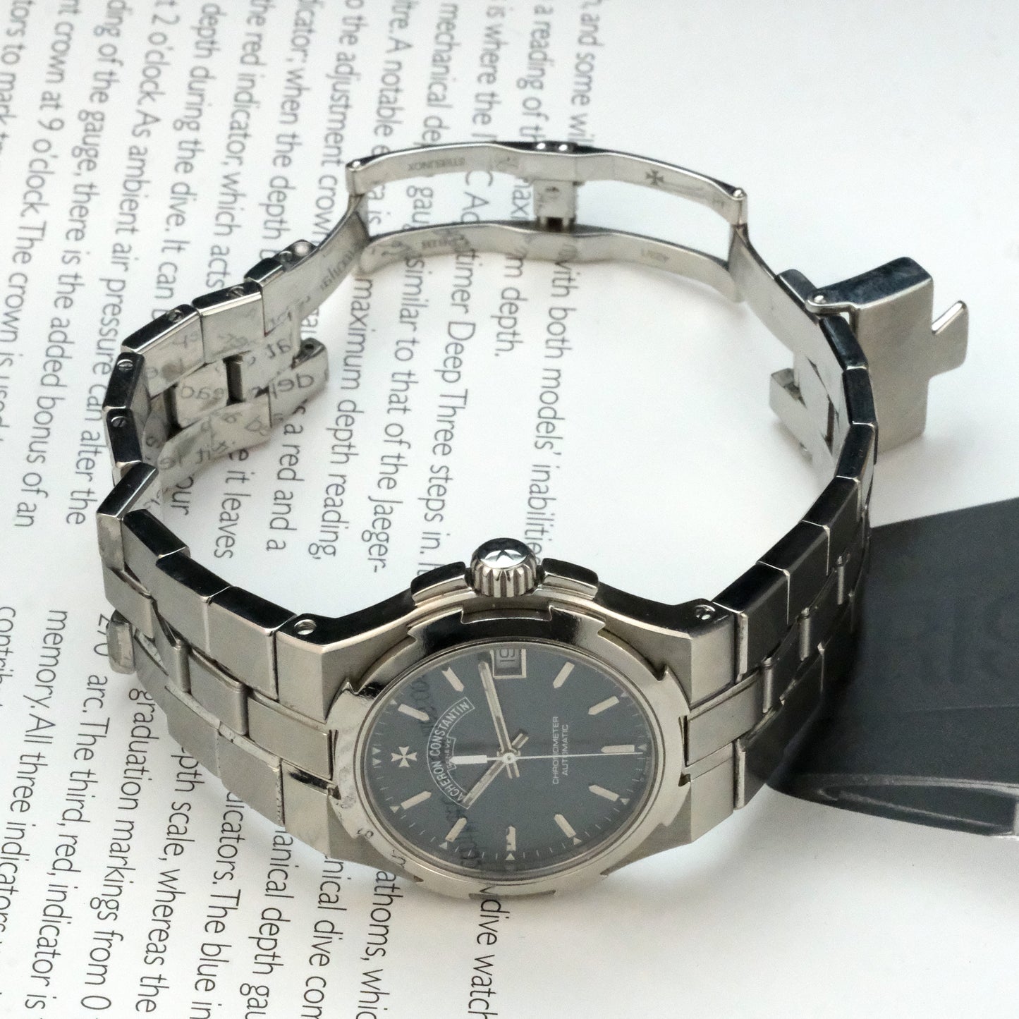 Late 90's/Early 2000's Vacheron Constantin Overseas 42052/423A-8878 with VC service papers