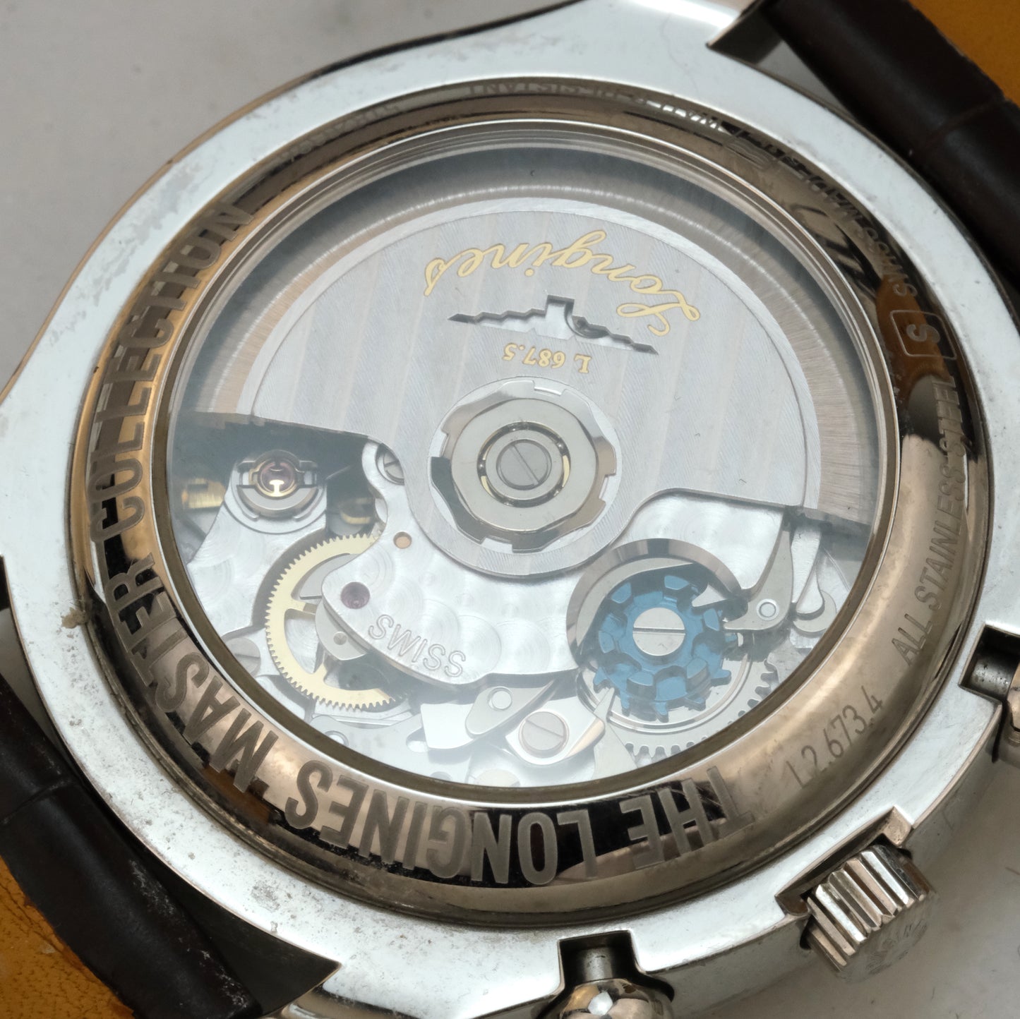 Longines Master Moonphase Chronograph L2.673.4, Full Set