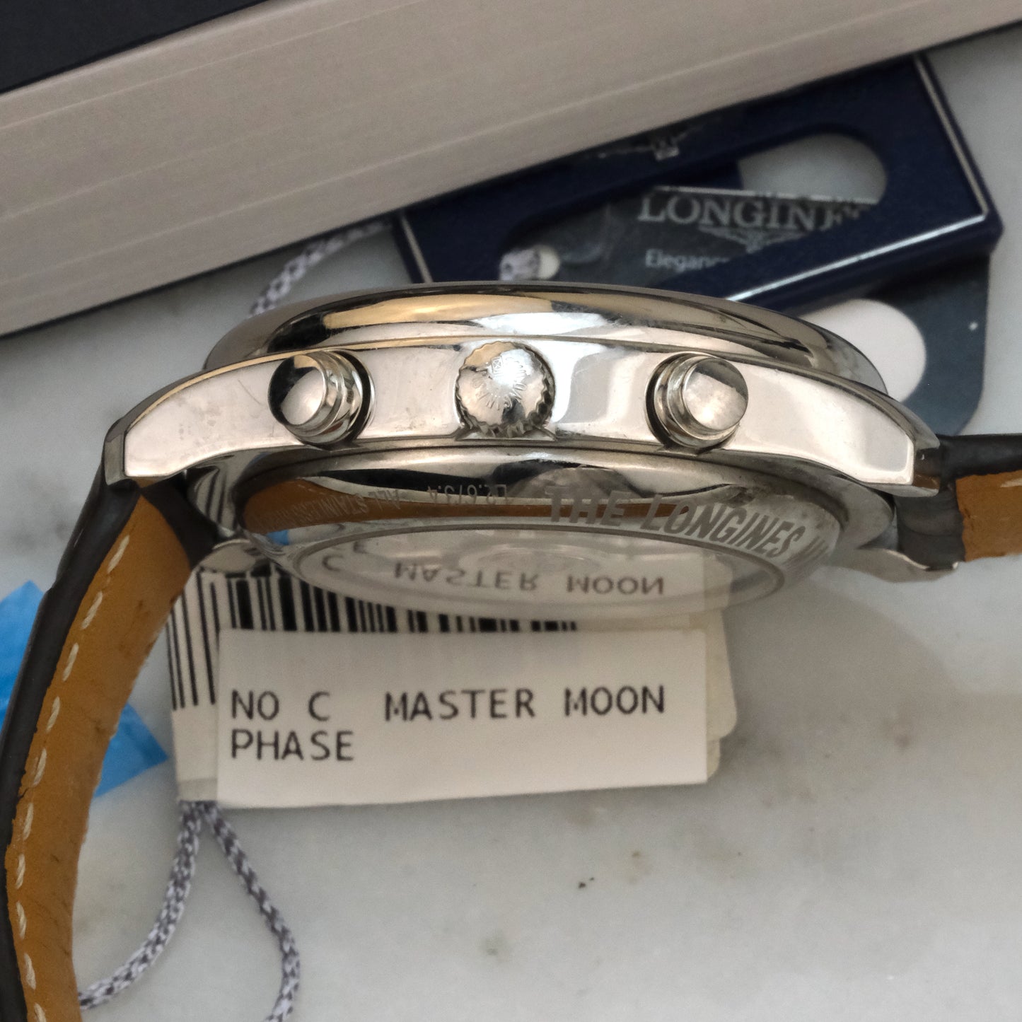 Longines Master Moonphase Chronograph L2.673.4, Full Set