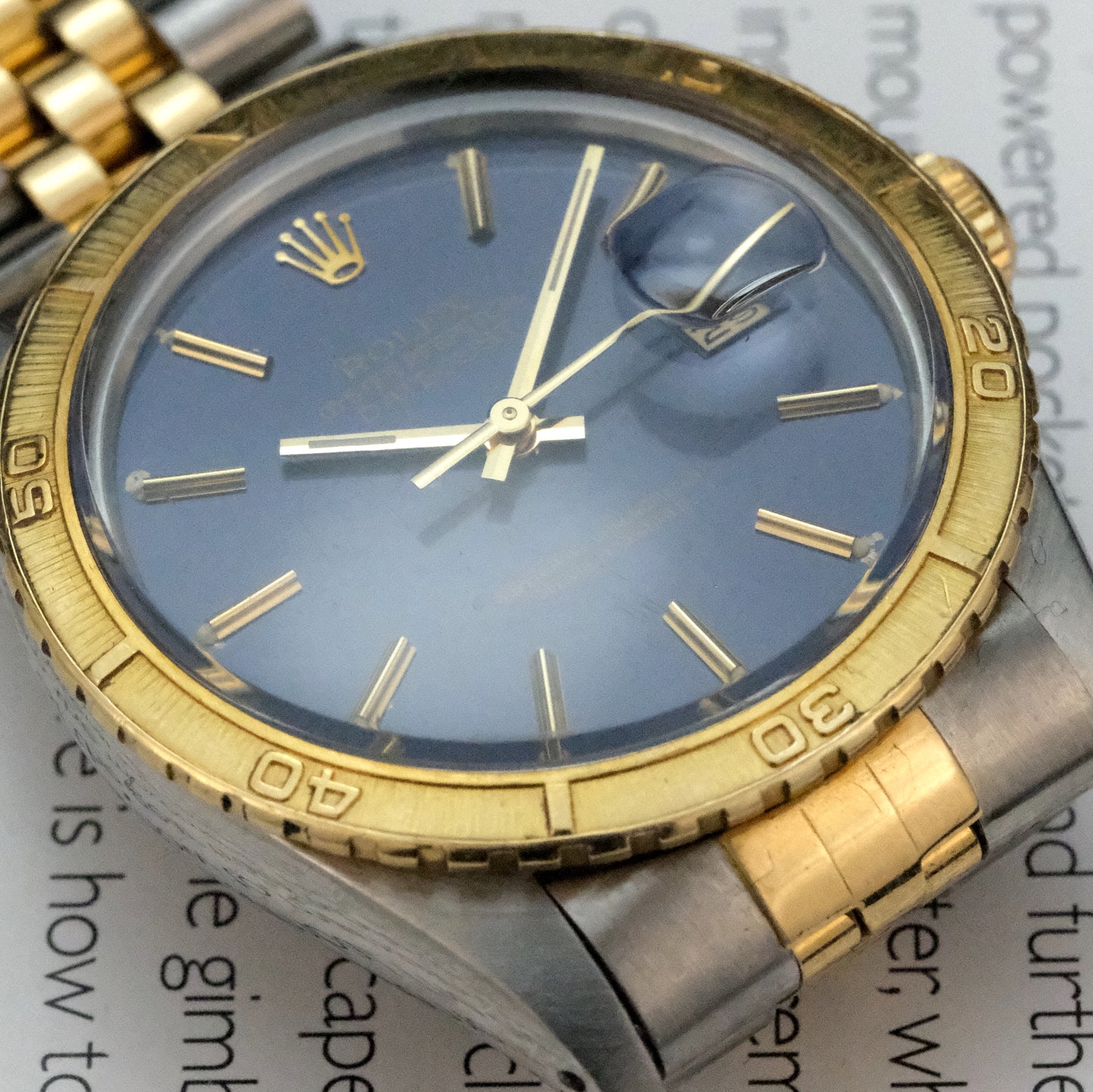 Early 1980's Rolex Datejust Turnograph 16253