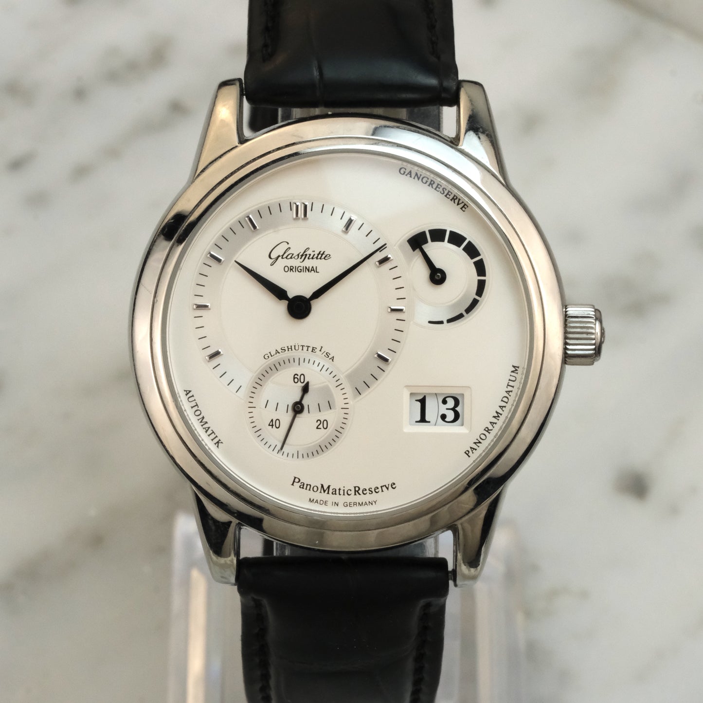 Glashütte Original PanoMaticReserve 90-03-02-02-04 | Box and service papers