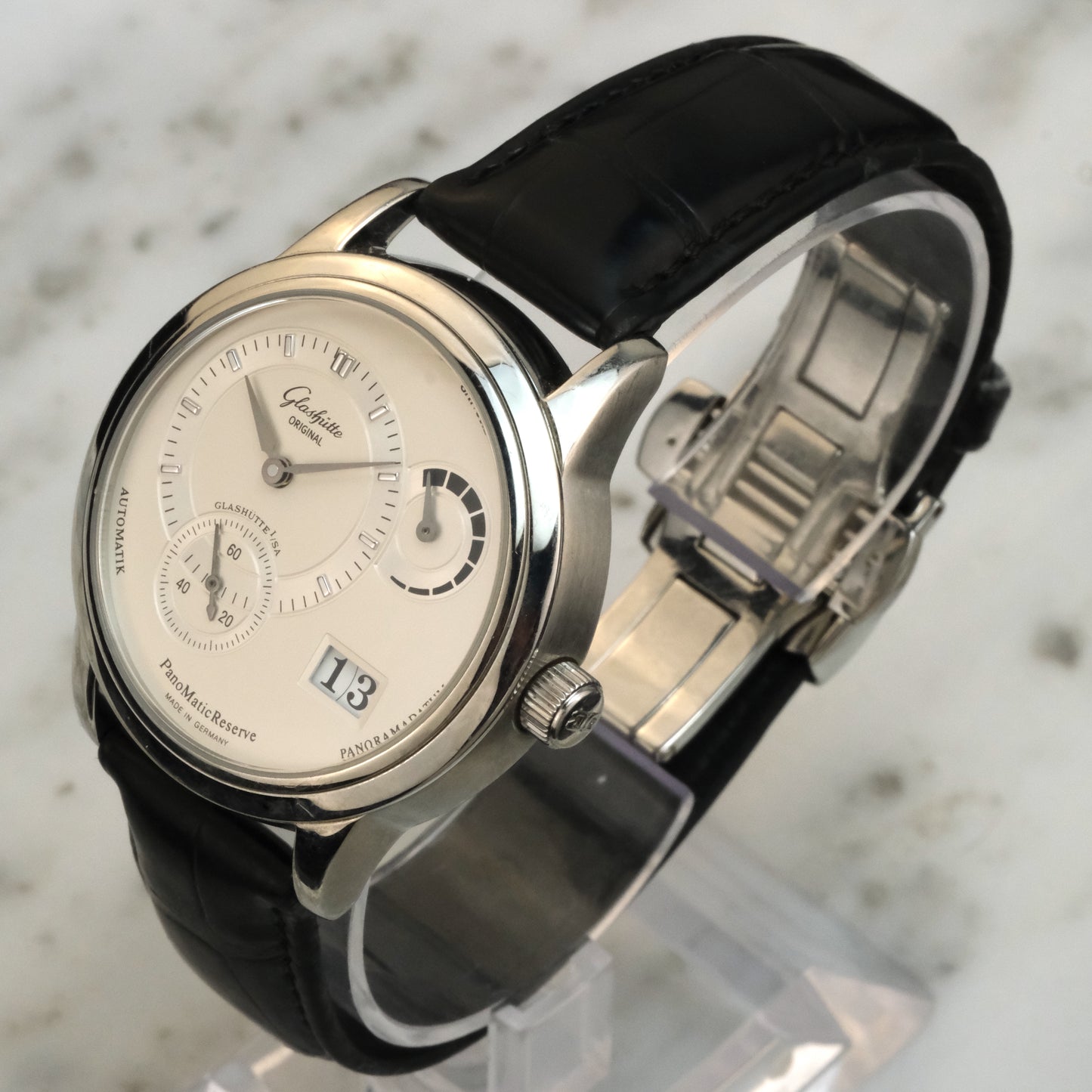 Glashütte Original PanoMaticReserve 90-03-02-02-04 | Box and service papers