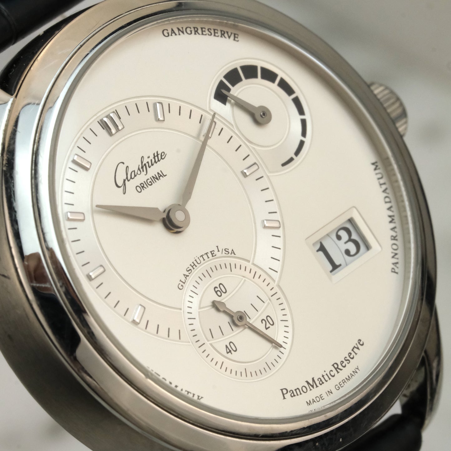 Glashütte Original PanoMaticReserve 90-03-02-02-04 | Box and service papers