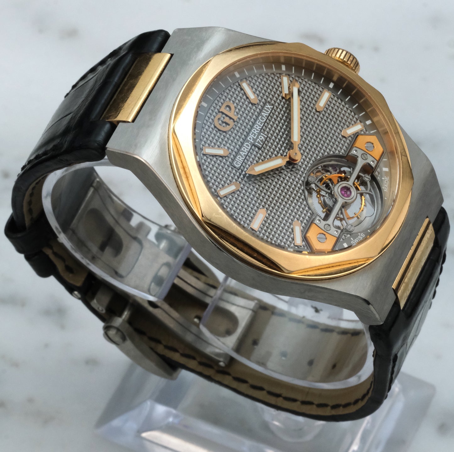 2017 Girard-Perregaux Laureato Tourbillon 99105