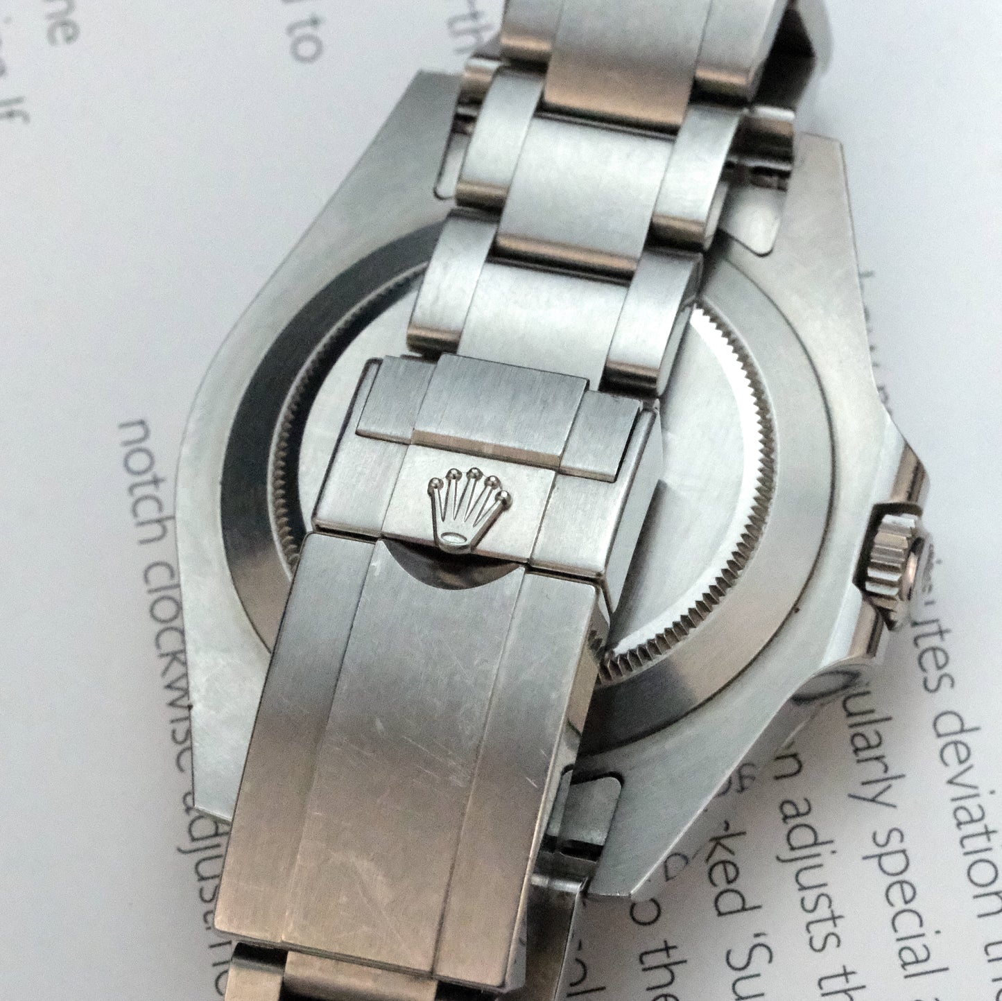 Mid 2010's Rolex 216570 with hangtag and manual