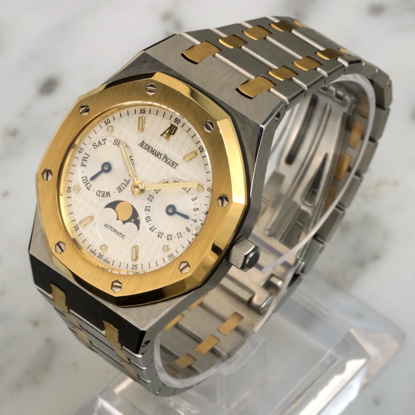 Mid 2000's Audemars Piguet Royal Oak Day-Date Moonphase "Owl" | 25594SA