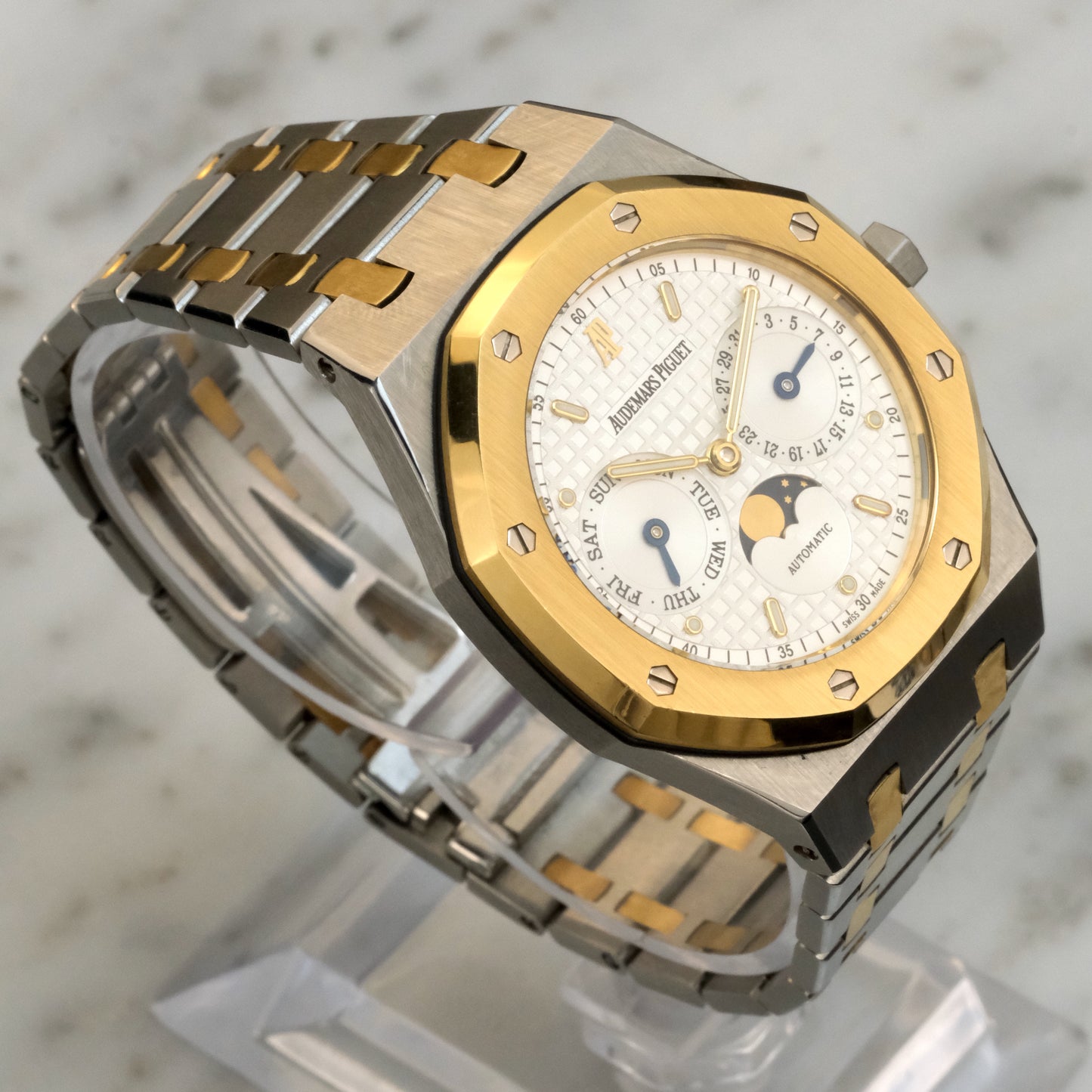 Mid 2000's Audemars Piguet Royal Oak Day-Date Moonphase "Owl" | 25594SA