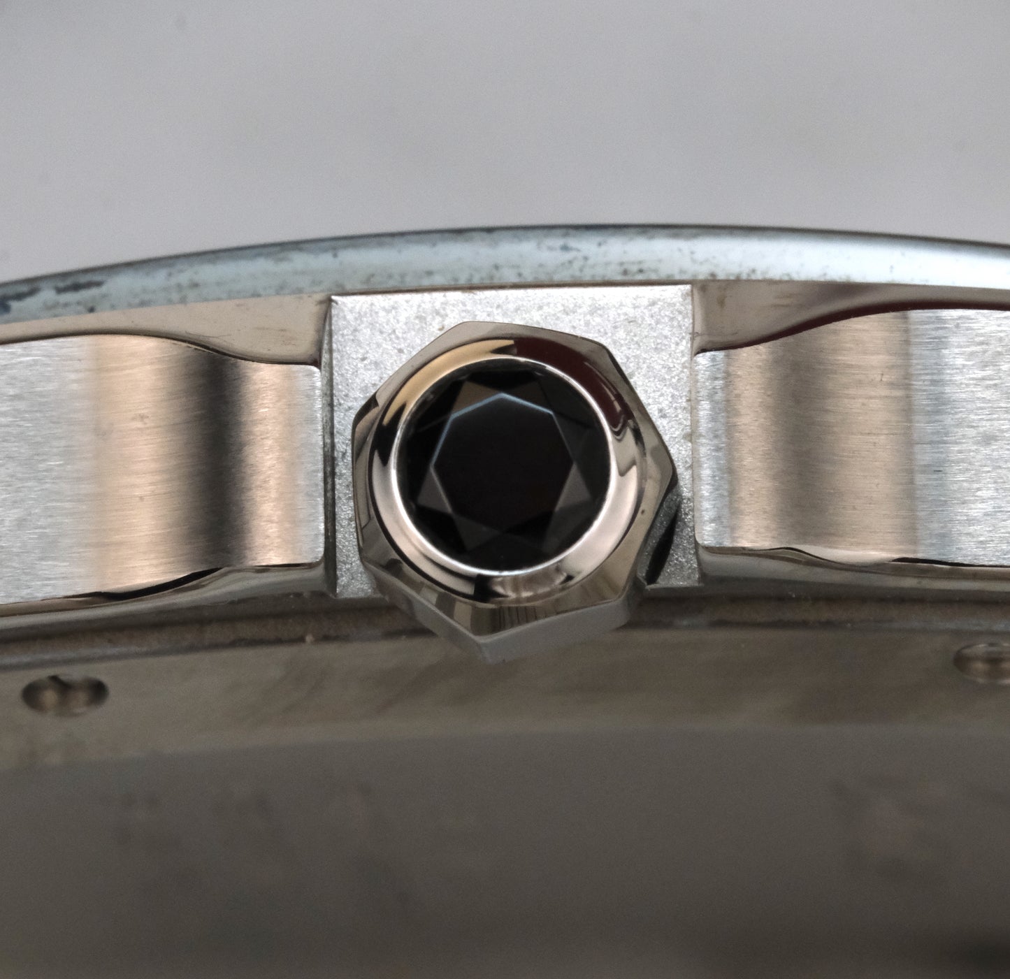 Cartier Santos de Cartier, black dial with ADLC bezel WSSA0037