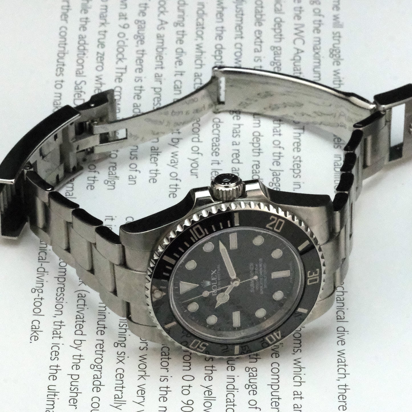 2012 Rolex 114060 Submariner