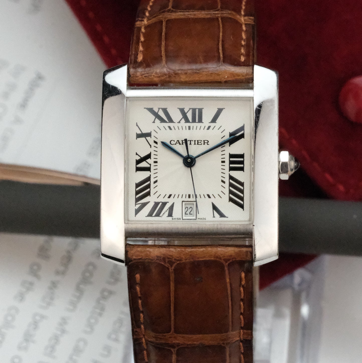 Cartier Française 2366 White Gold