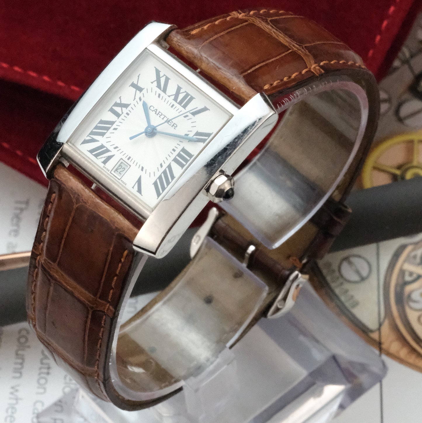 Cartier Française 2366 White Gold