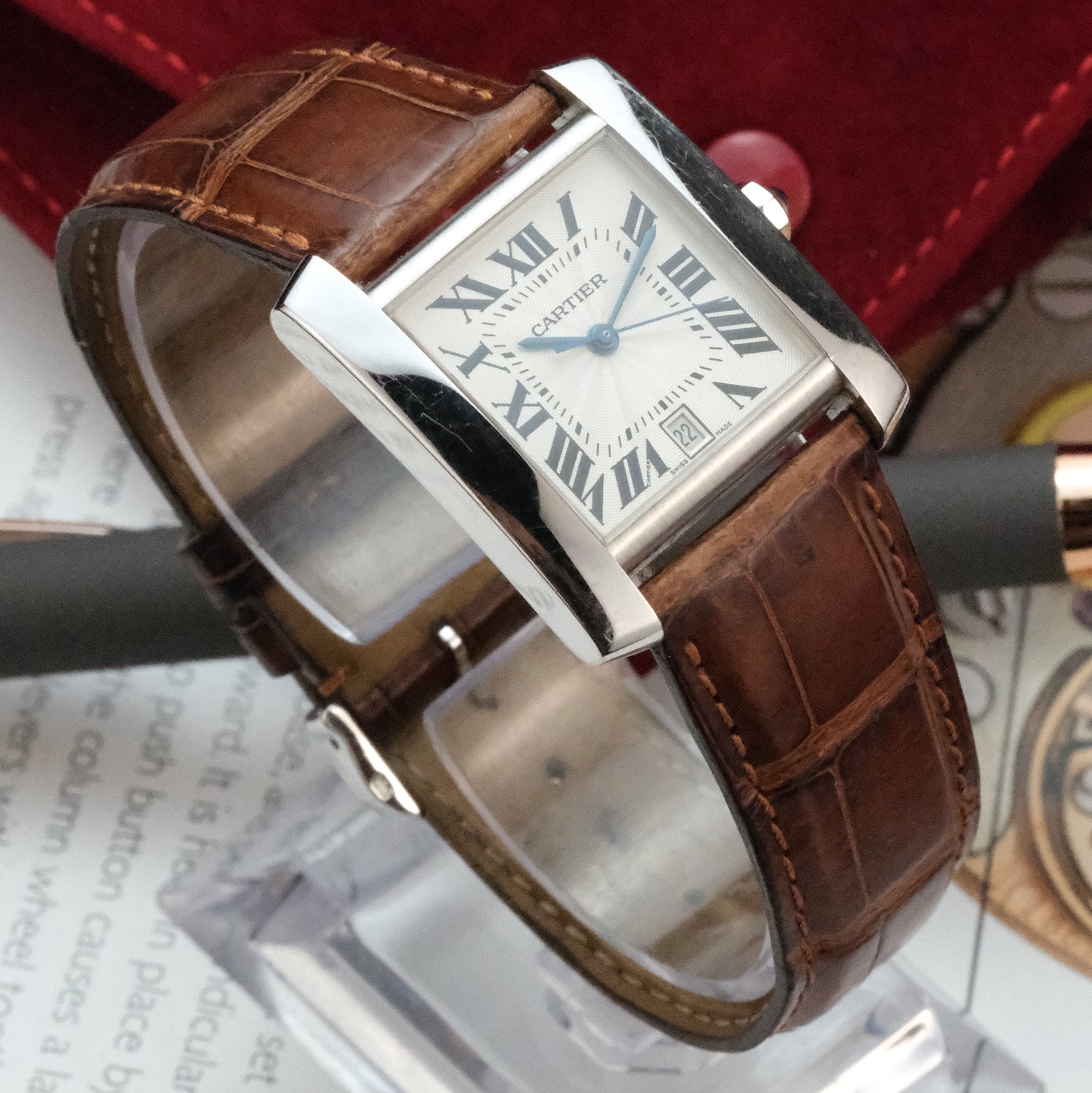 Cartier Française 2366 White Gold