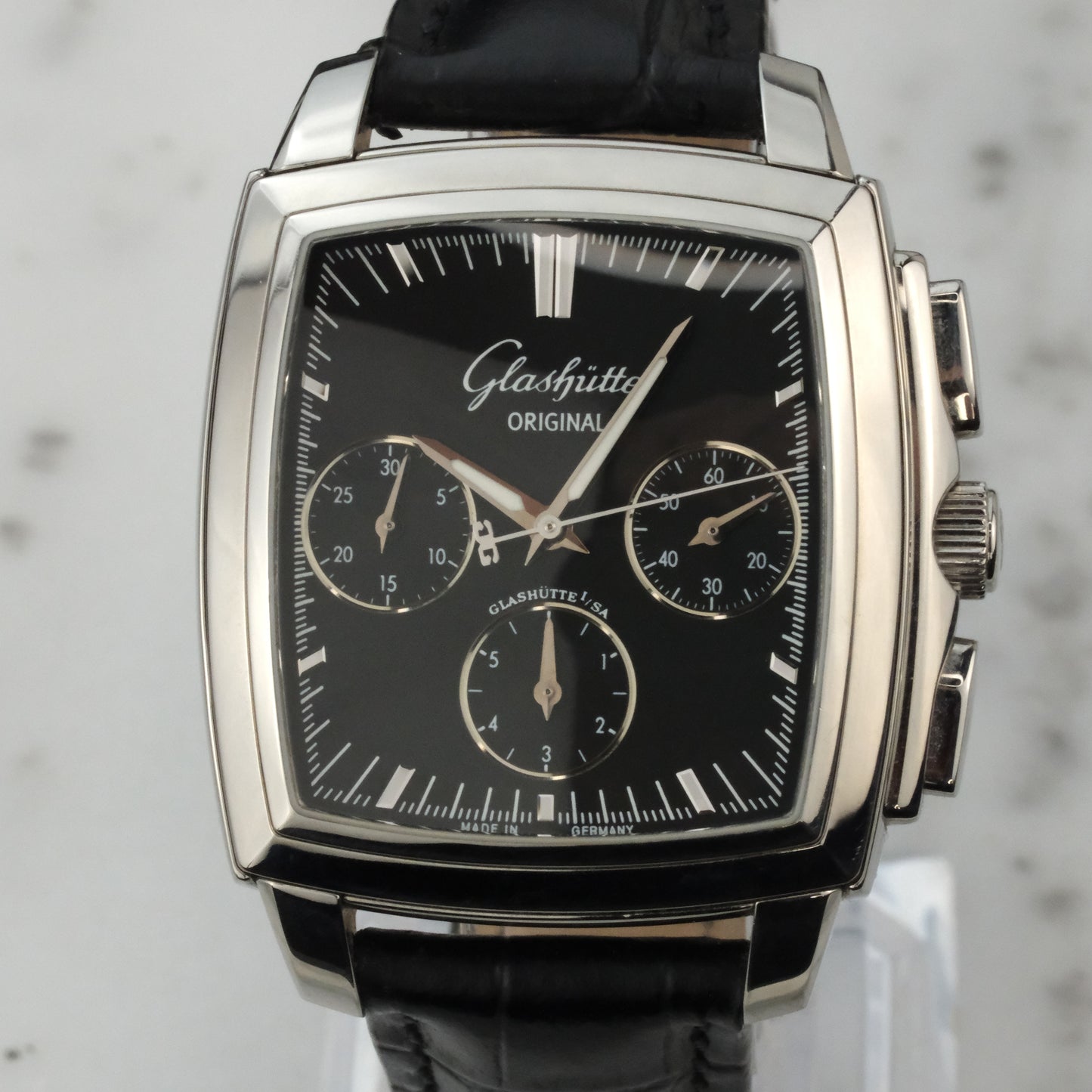 Glashütte Original Senator Karree Chronograph | 39-31-54-52-05