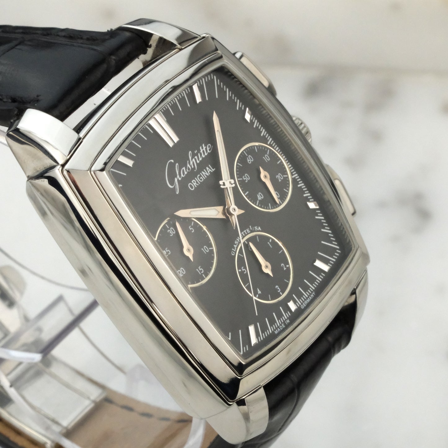 Glashütte Original Senator Karree Chronograph | 39-31-54-52-05