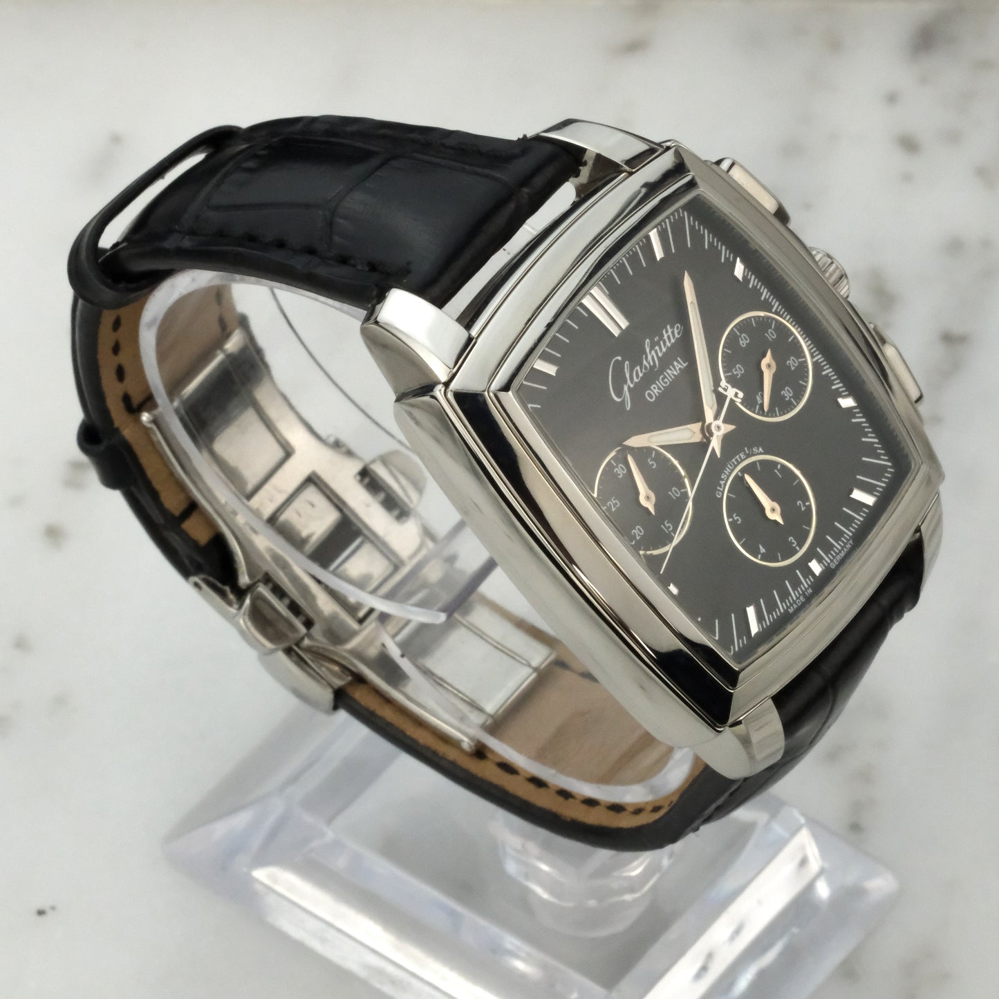 Glashütte Original Senator Karree Chronograph | 39-31-54-52-05