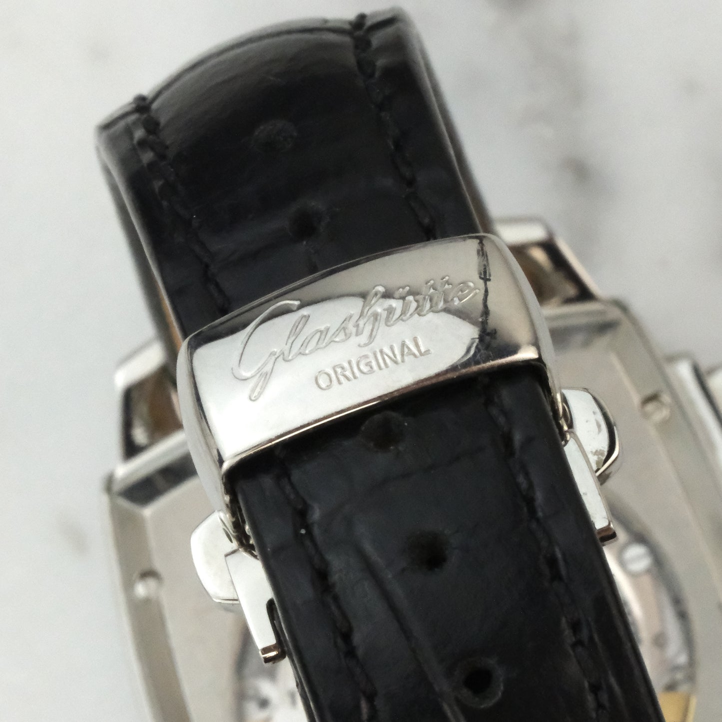 Glashütte Original Senator Karree Chronograph | 39-31-54-52-05