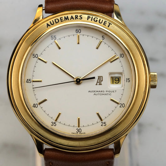 Early 1990's Audemars Piguet Huitième 14593BA with service box
