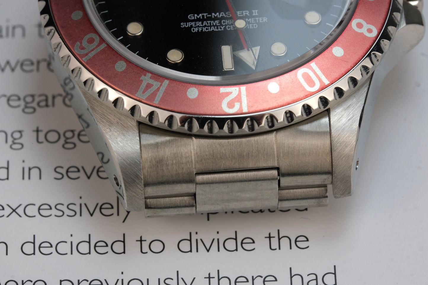 1984 Rolex GMT Master II, ref 16760